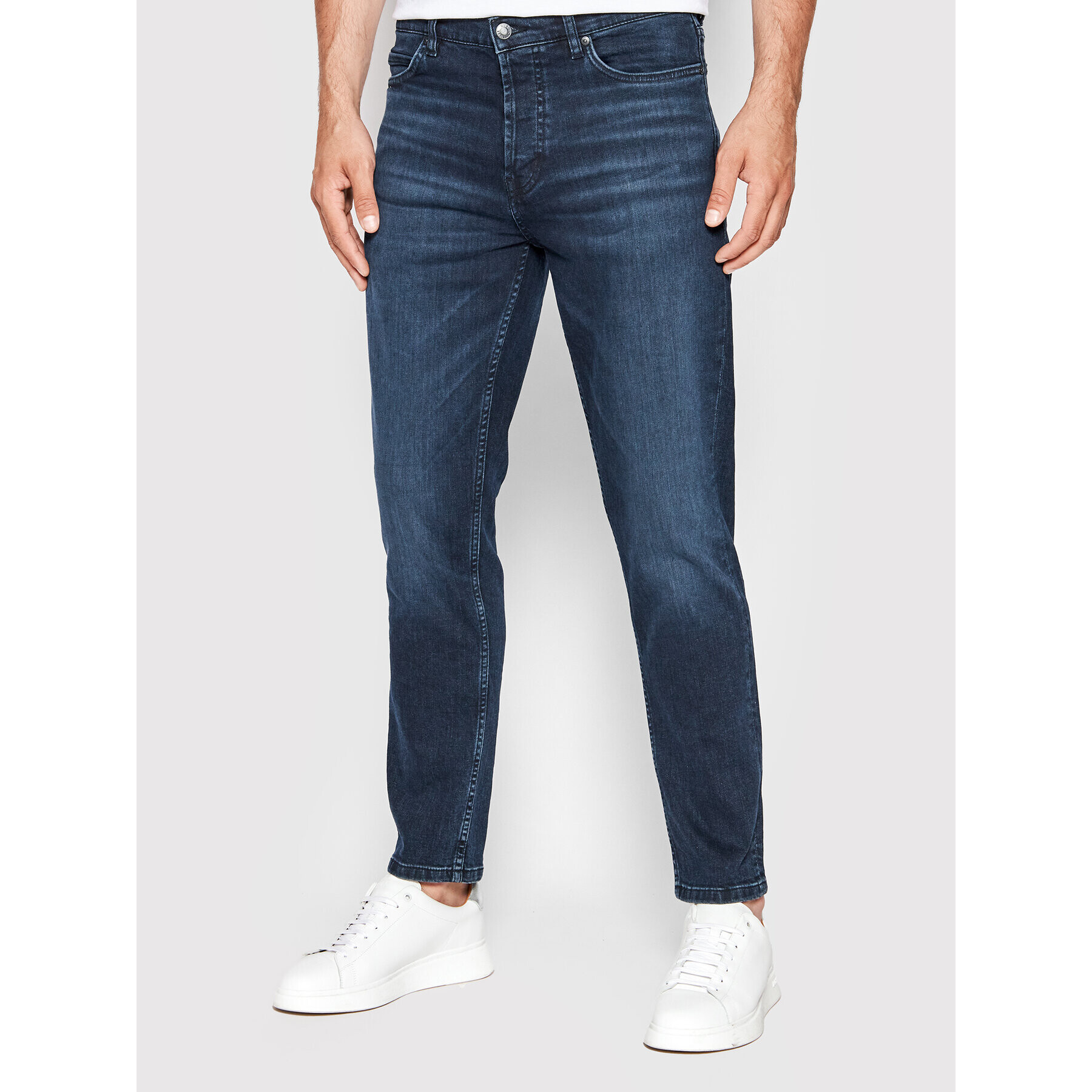 Hugo Jeansy 634 50469157 Tmavomodrá Slim Fit - Pepit.cz