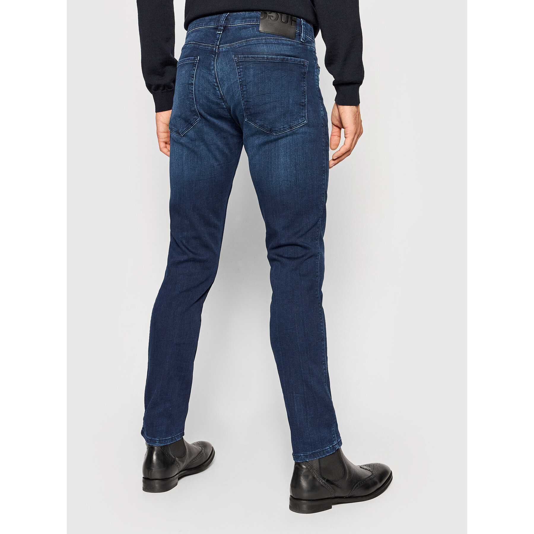 Hugo Jeansy 734 50446978 Tmavomodrá Skinny Fit - Pepit.cz