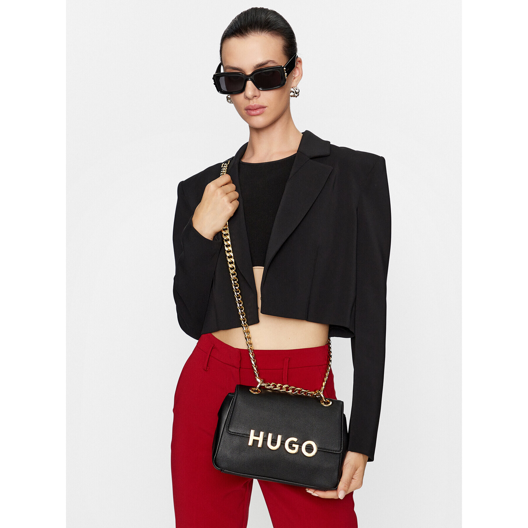 Hugo Kabelka Lizzie Sm Sh. Bag 50503780 10238871 01 Černá - Pepit.cz