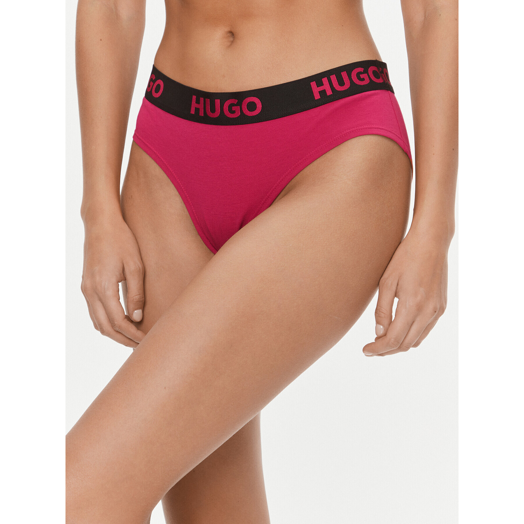 Hugo Klasické kalhotky Sporty Logo 50480165 Růžová - Pepit.cz