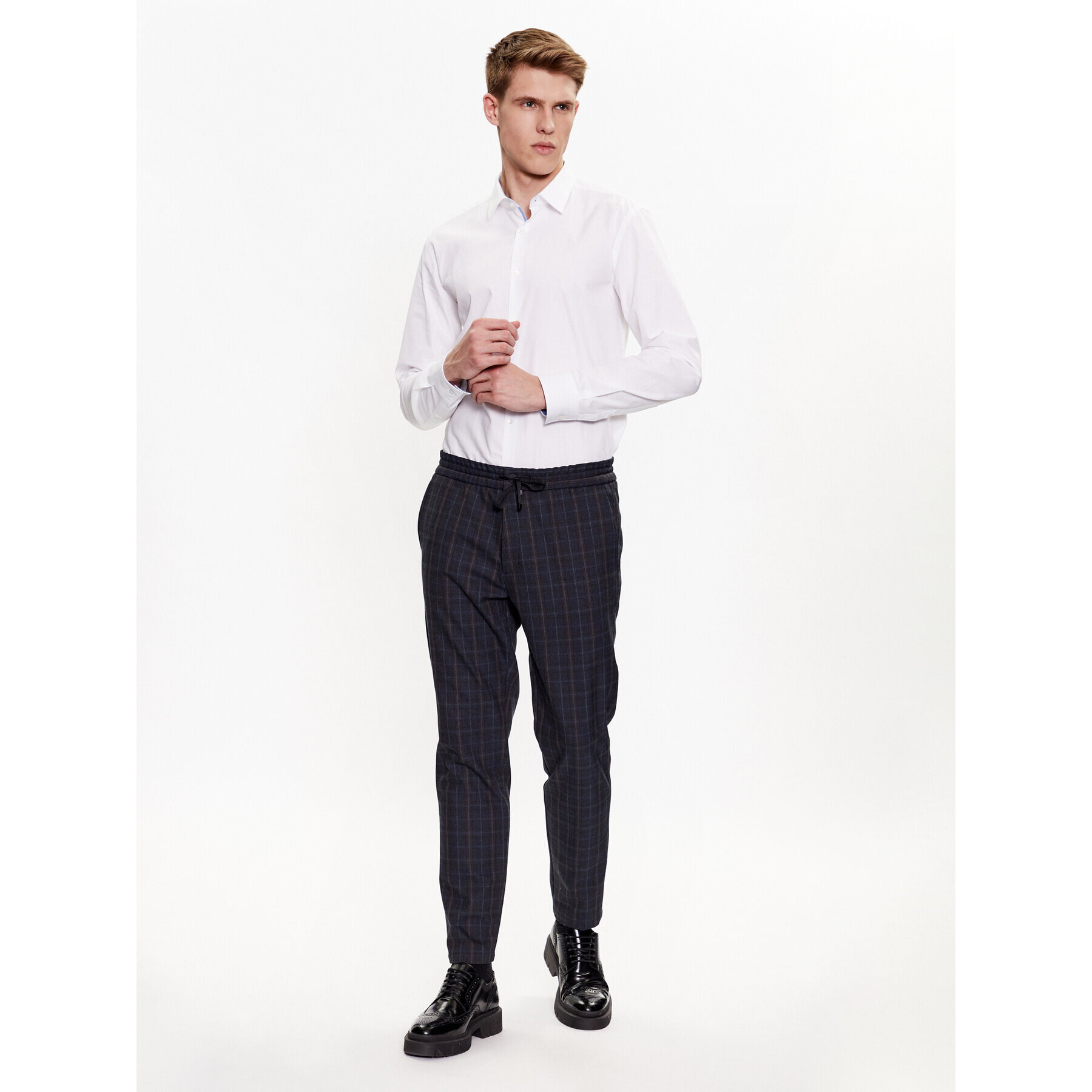 Hugo Košile 50484148 Bílá Extra Slim Fit - Pepit.cz