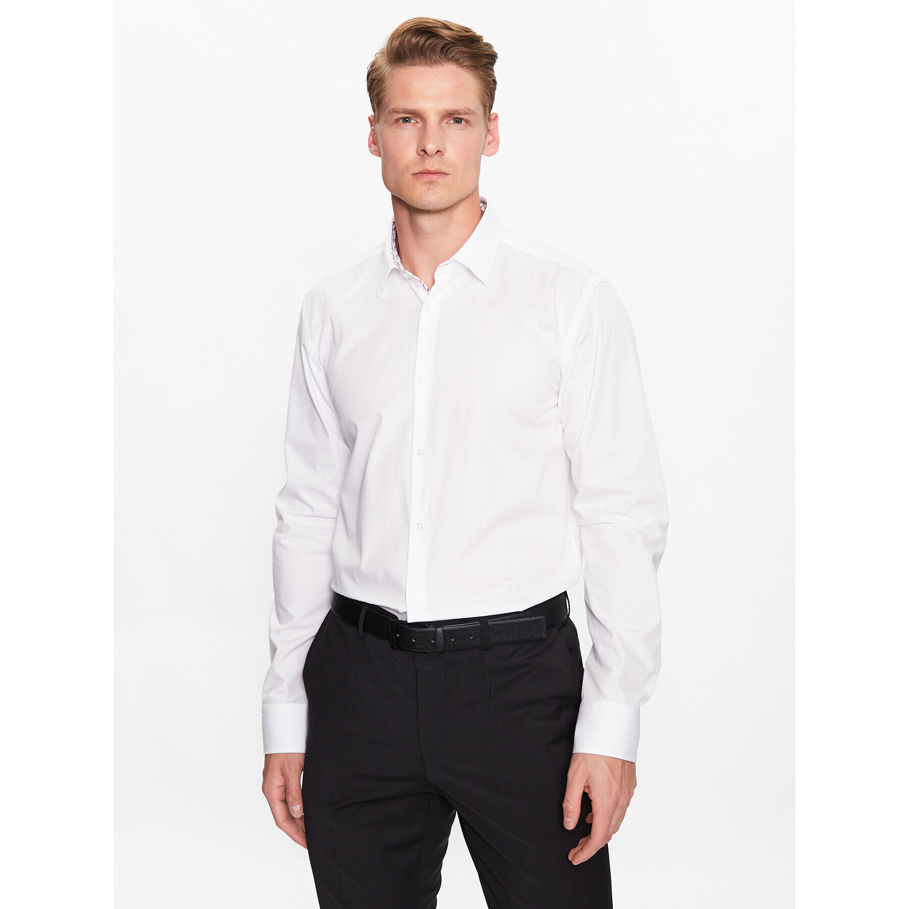 Hugo Košile 50489845 Bílá Extra Slim Fit - Pepit.cz