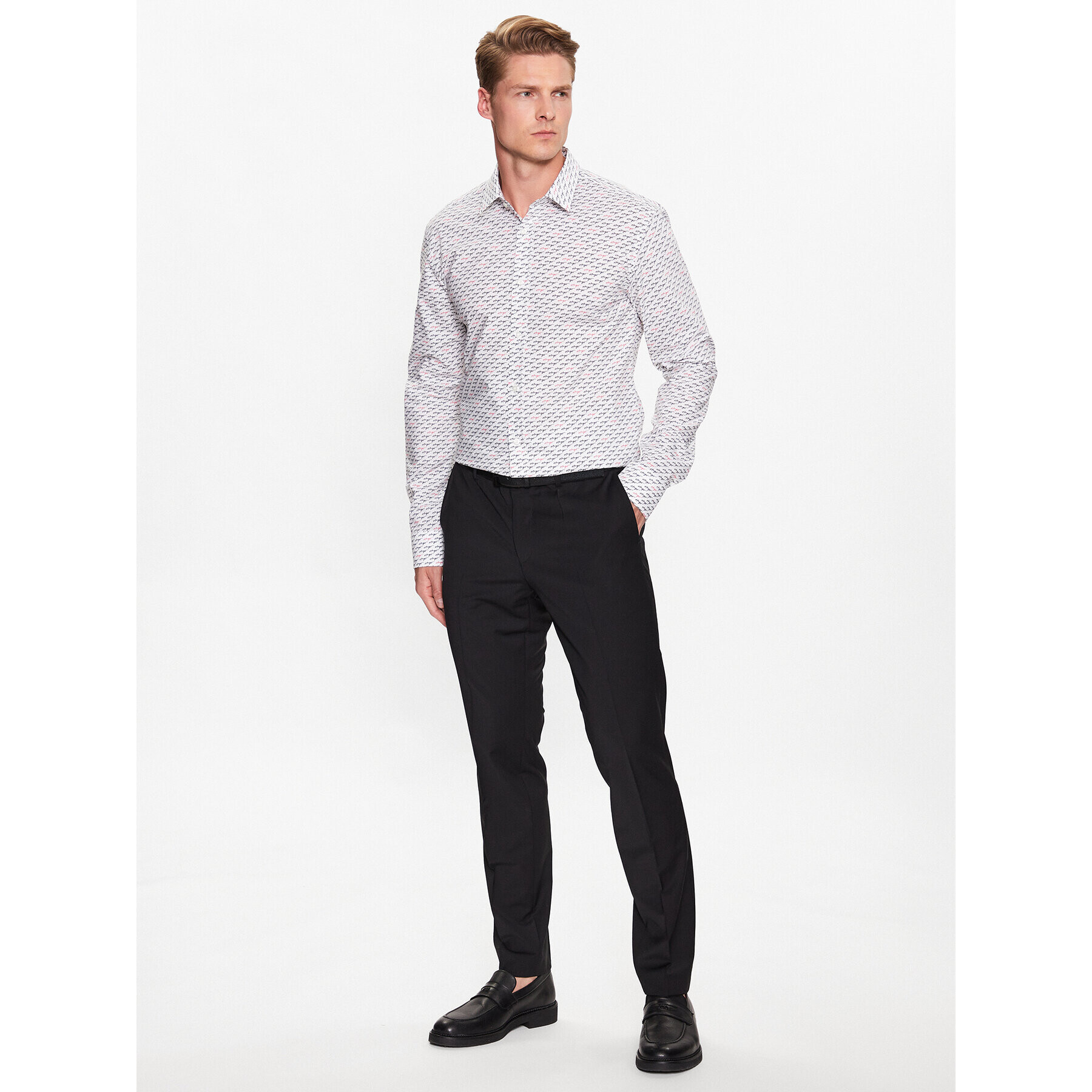 Hugo Košile 50490080 Bílá Extra Slim Fit - Pepit.cz