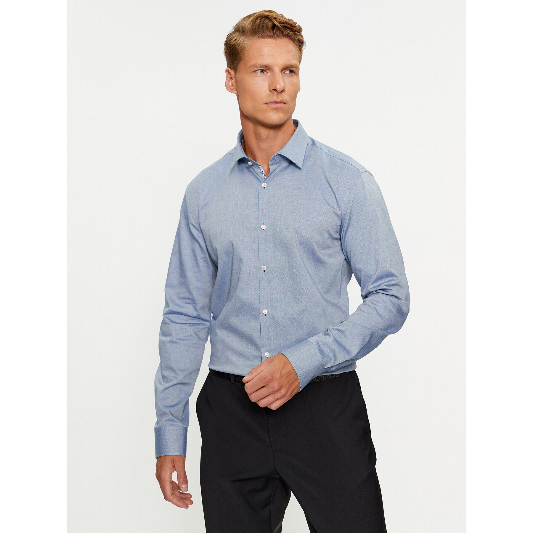 Hugo Košile 50494500 Modrá Slim Fit - Pepit.cz