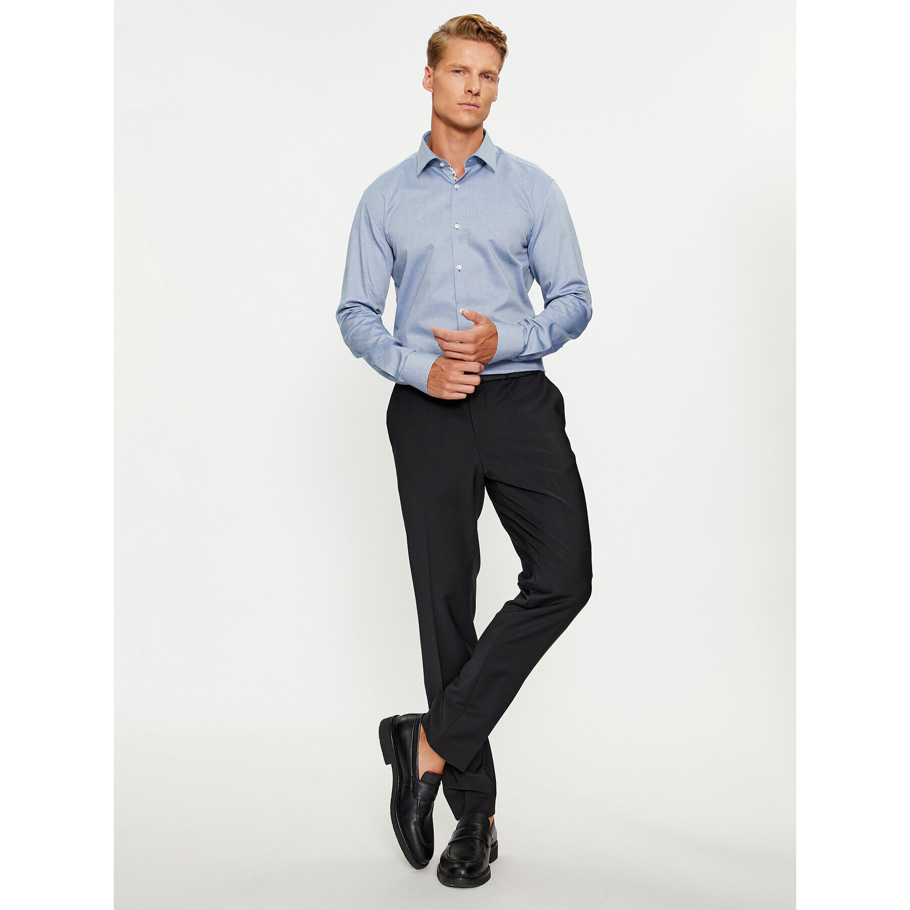 Hugo Košile 50494500 Modrá Slim Fit - Pepit.cz