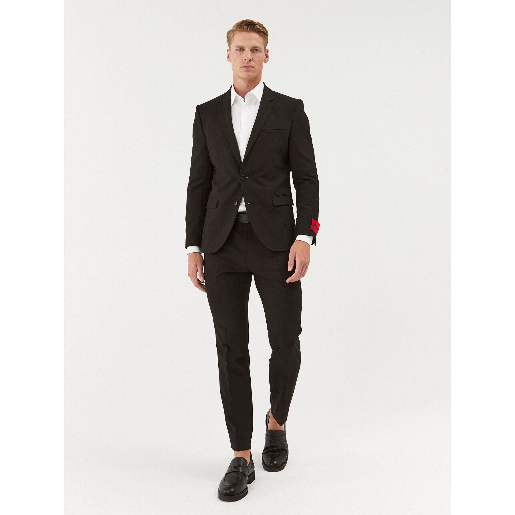 Hugo Košile 50494513 Bílá Slim Fit - Pepit.cz