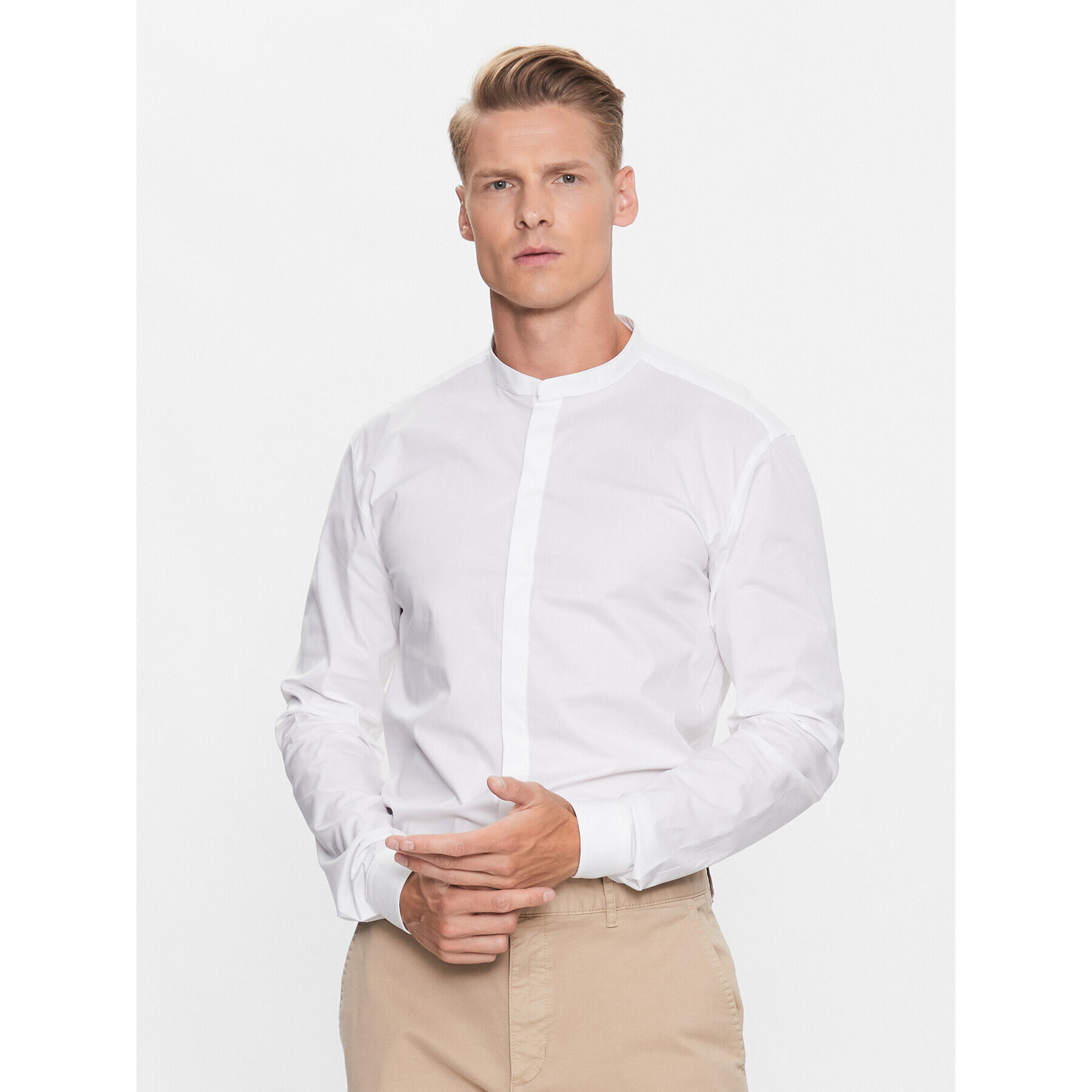 Hugo Košile 50495086 Bílá Extra Slim Fit - Pepit.cz