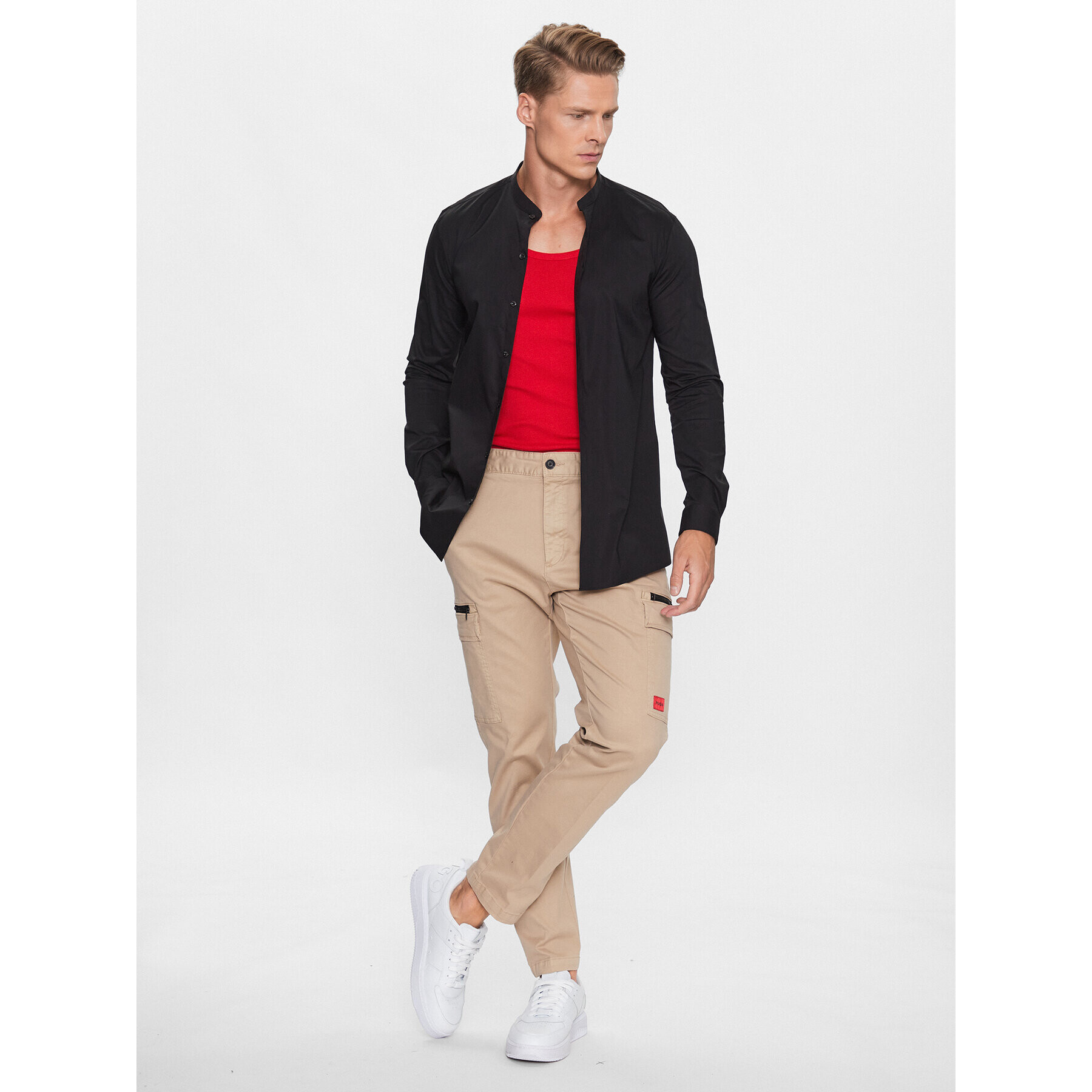 Hugo Košile 50495086 Černá Extra Slim Fit - Pepit.cz