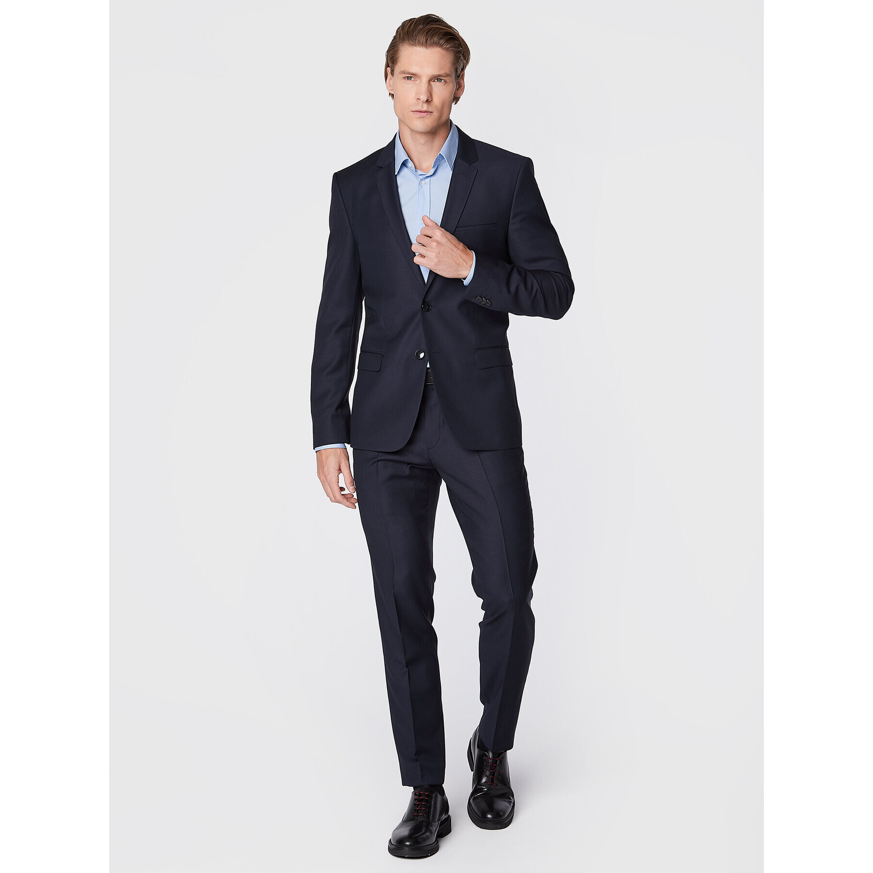 Hugo Košile Elisha02 50479396 Modrá Extra Slim Fit - Pepit.cz