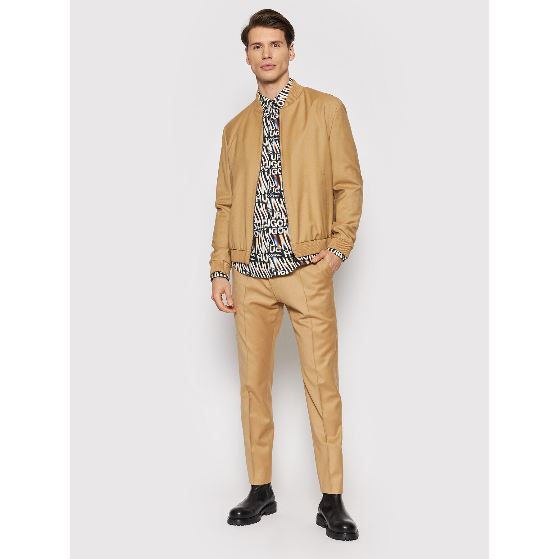 Hugo Košile Ermo 50463127 Barevná Slim Fit - Pepit.cz