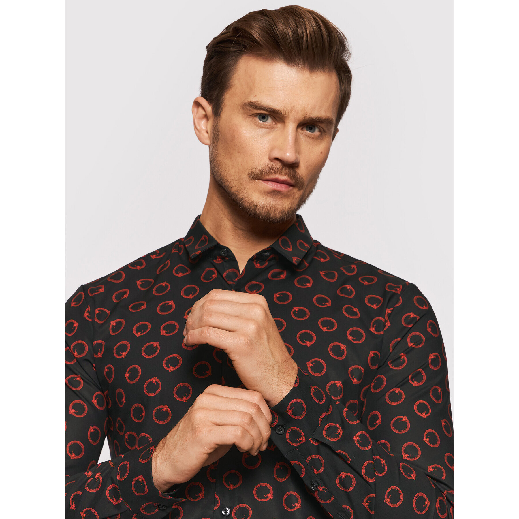 Hugo Košile Ero3-W 50458207 Černá Extra Slim Fit - Pepit.cz