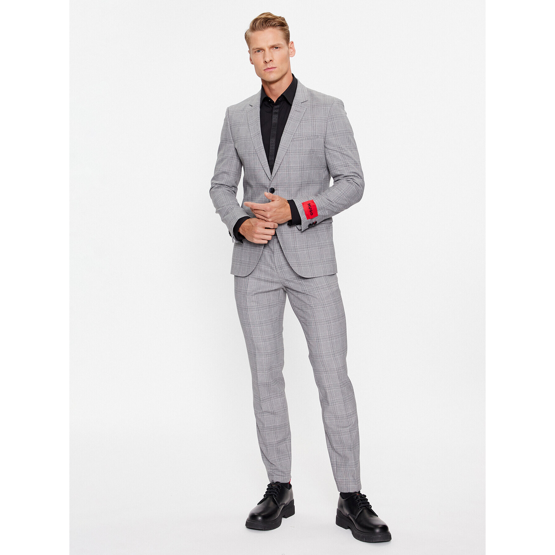 Hugo Košile Keidi 50500966 Černá Slim Fit - Pepit.cz