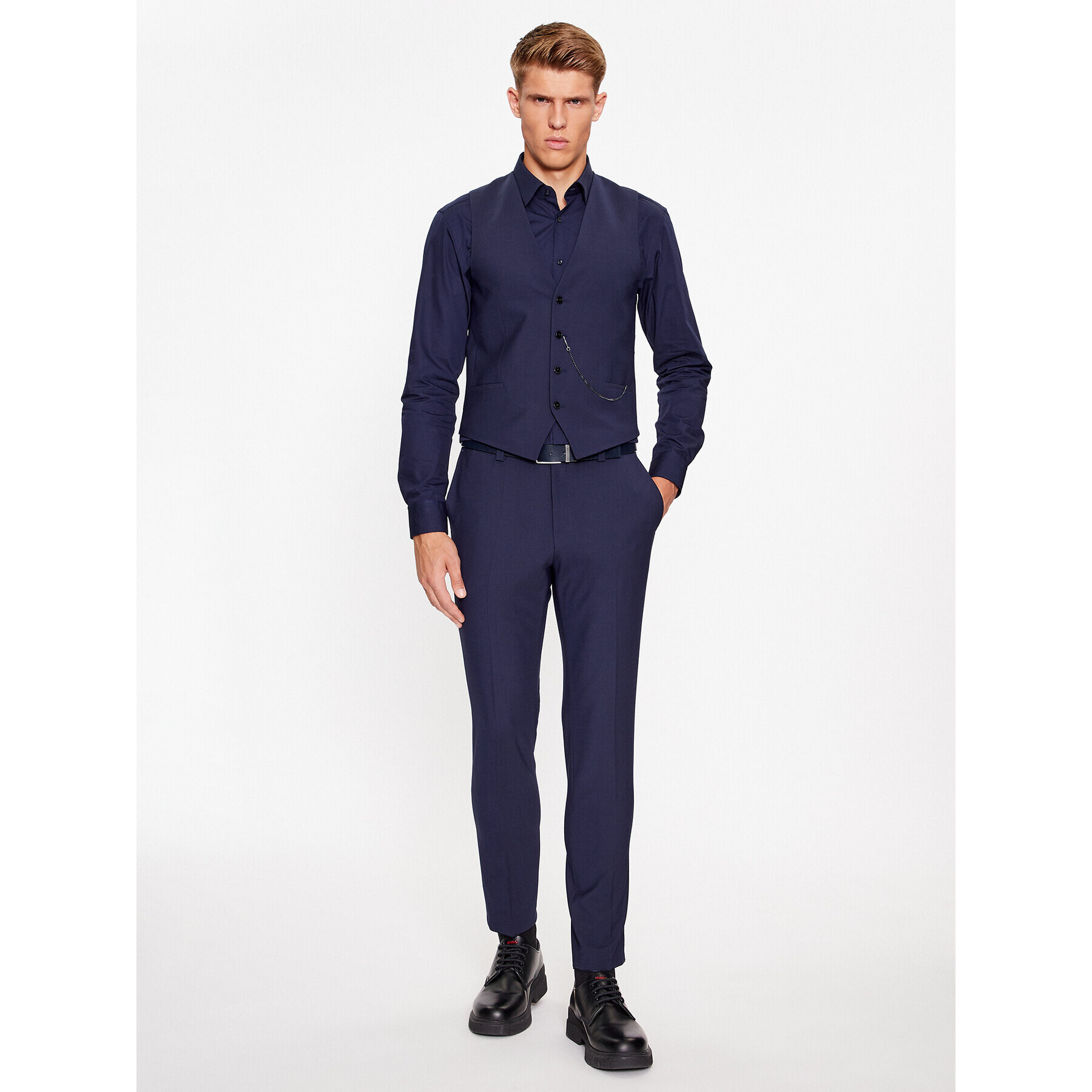 Hugo Košile Kenno 50289499 Modrá Slim Fit - Pepit.cz