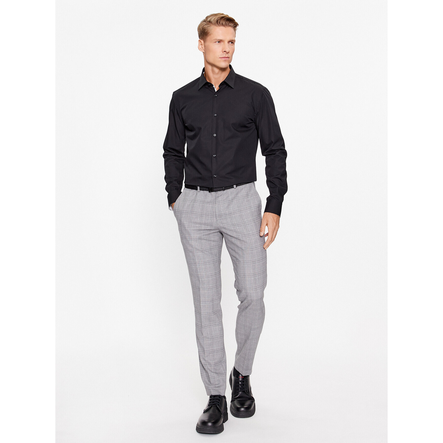 Hugo Košile Koey 50500217 Černá Slim Fit - Pepit.cz