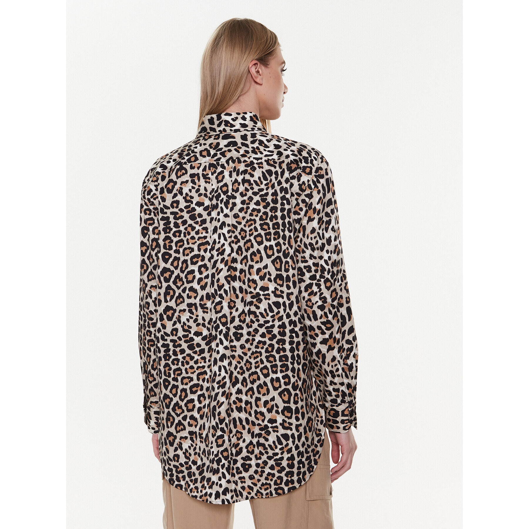 Hugo Košile The Boyfriend Shirt 50484436 Barevná Oversize - Pepit.cz