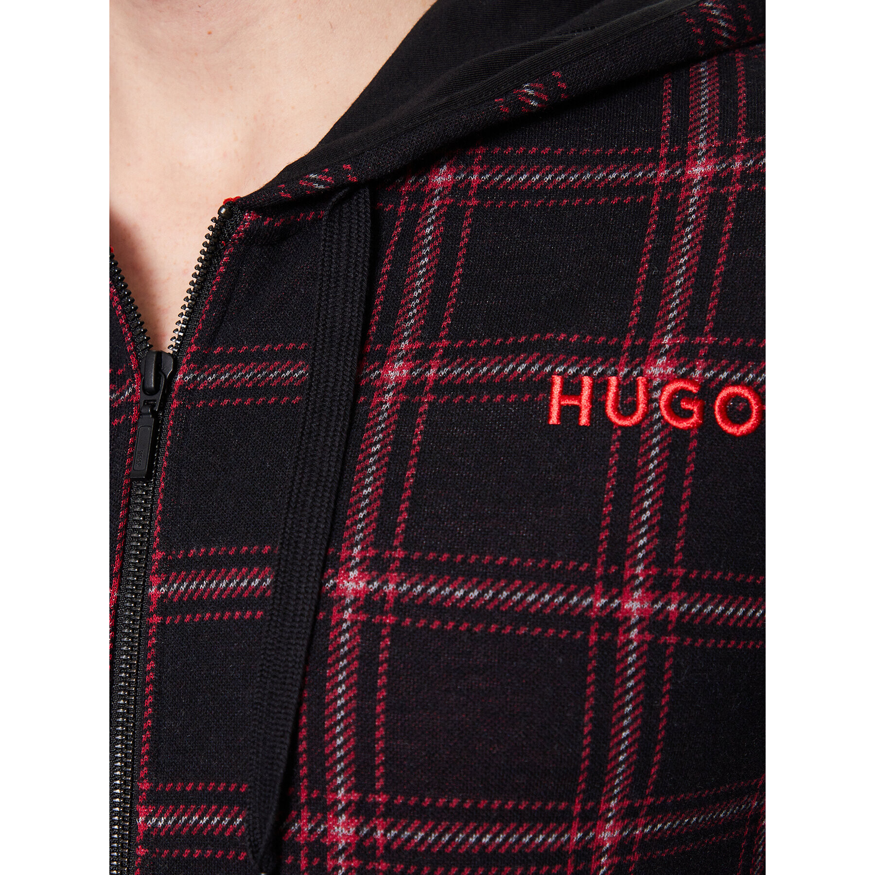 Hugo Mikina 50485022 Černá Relaxed Fit - Pepit.cz