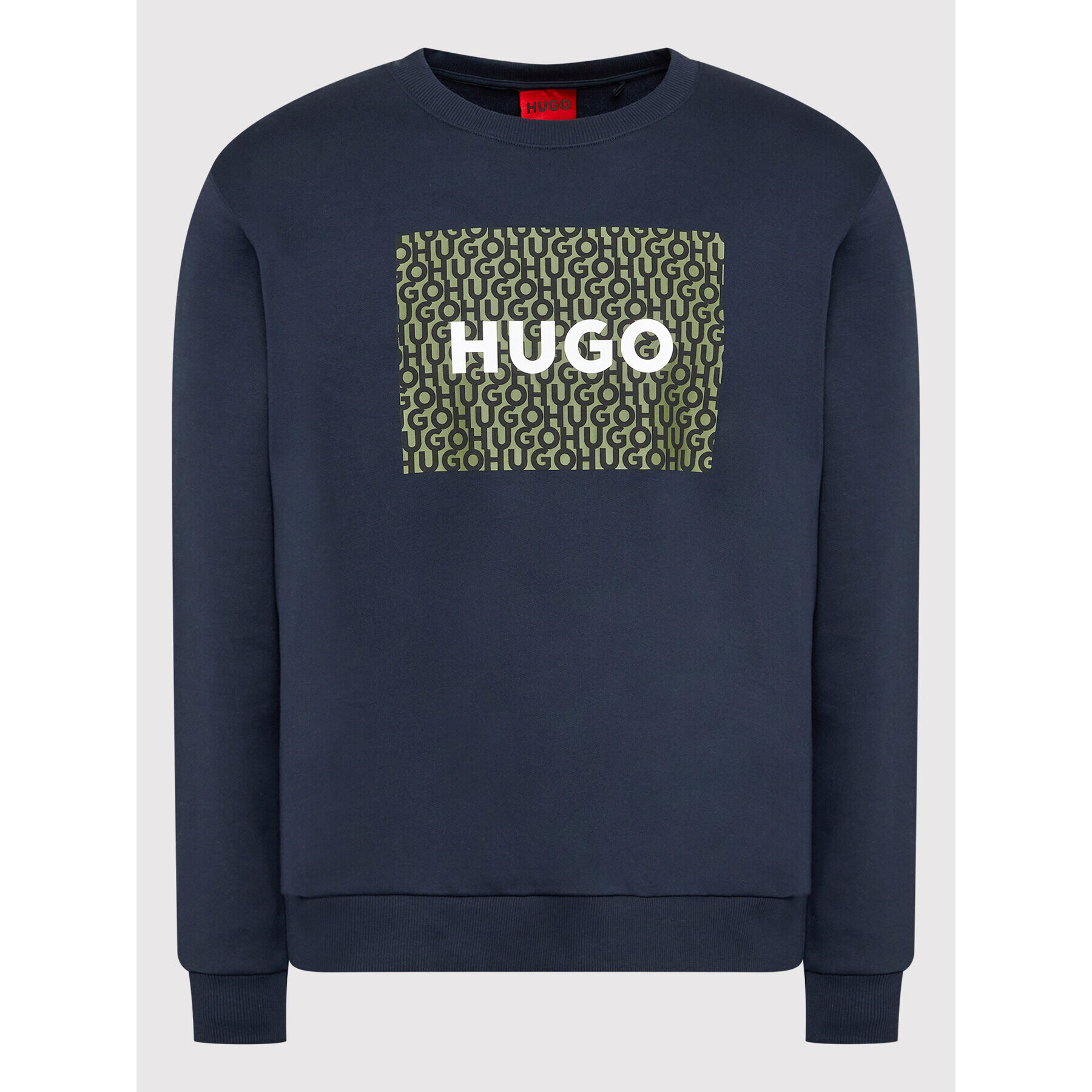 Hugo Mikina Dalker 50472719 Tmavomodrá Regular Fit - Pepit.cz