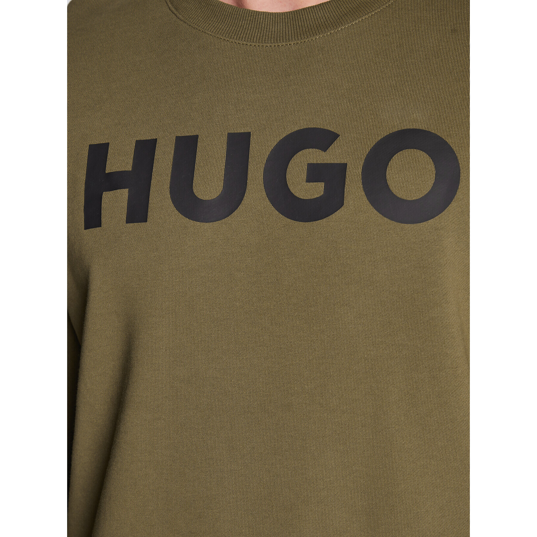 Hugo Mikina Dem 50477328 Khaki Regular Fit - Pepit.cz