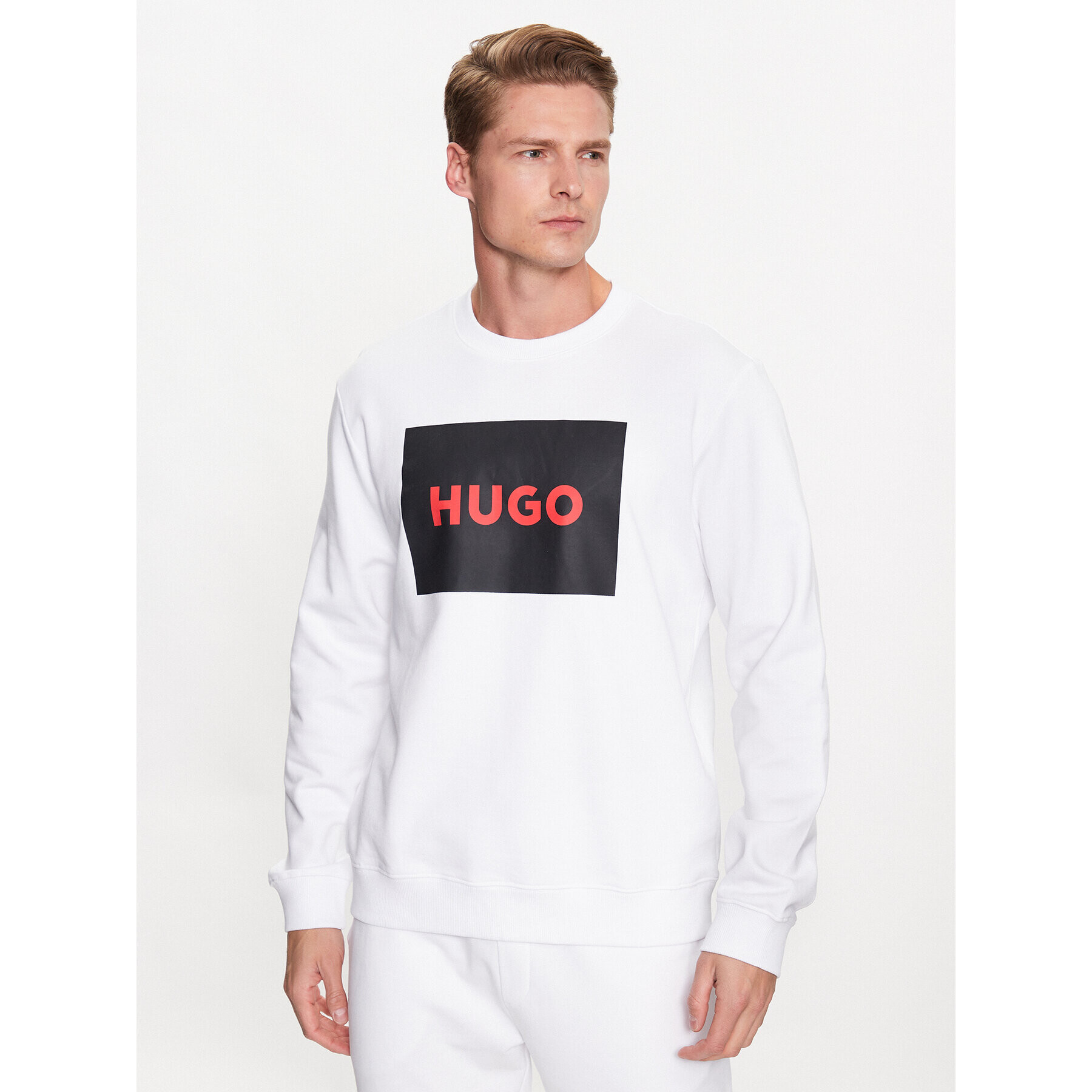 Hugo Mikina Duragol222 50467944 Bílá Regular Fit - Pepit.cz