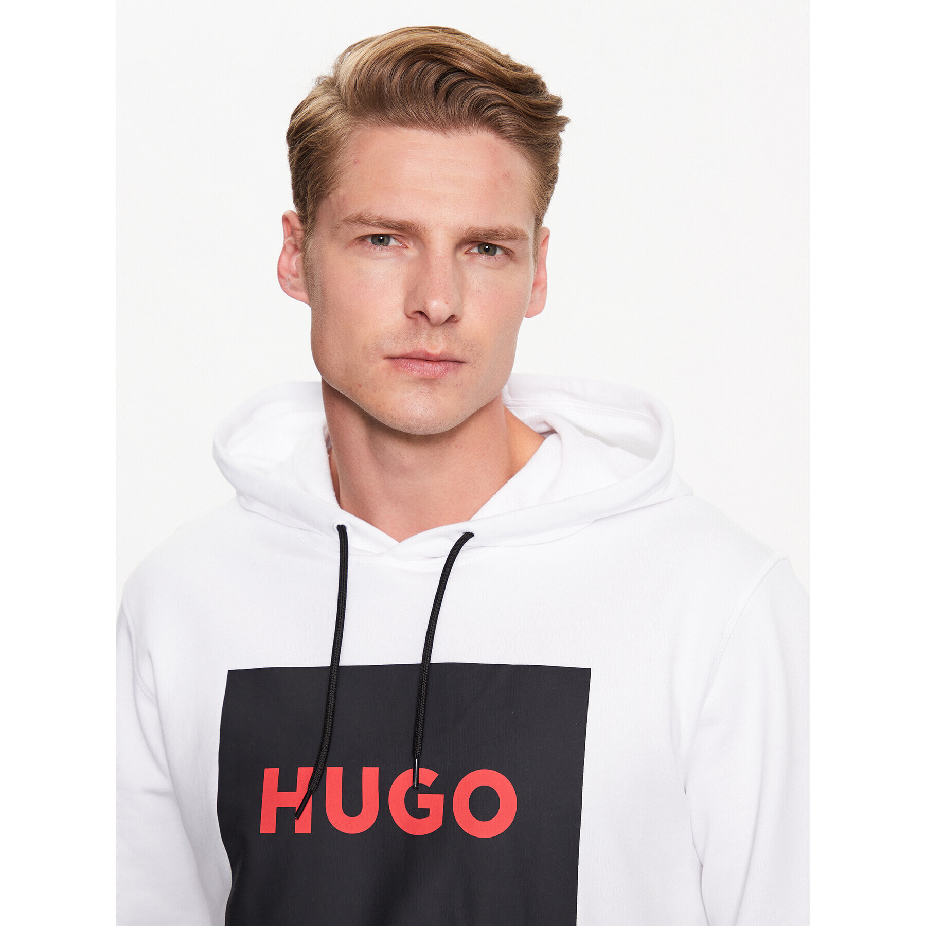 Hugo Mikina Duratschi223 50473168 Bílá Regular Fit - Pepit.cz