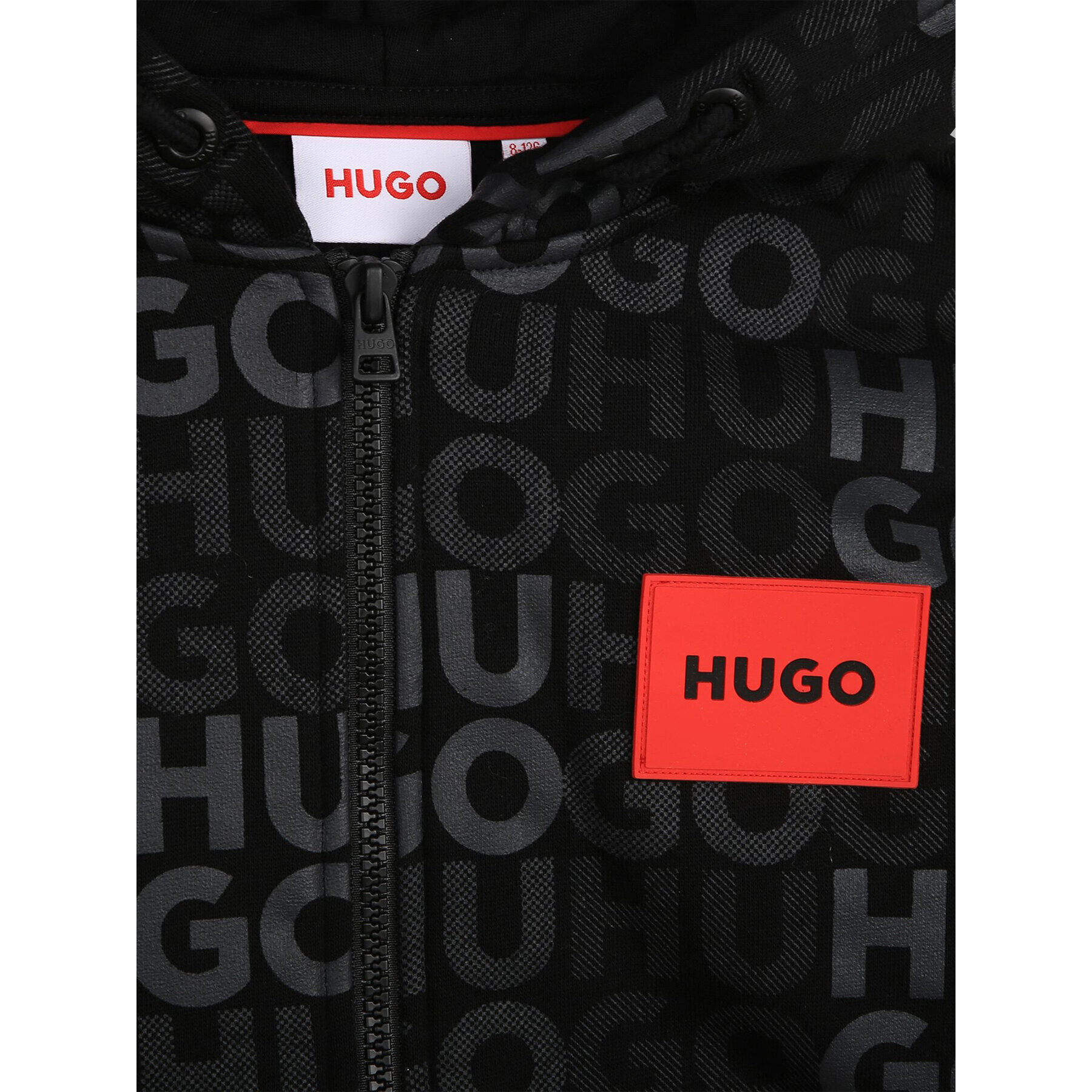 Hugo Mikina G25159 D Černá Regular Fit - Pepit.cz