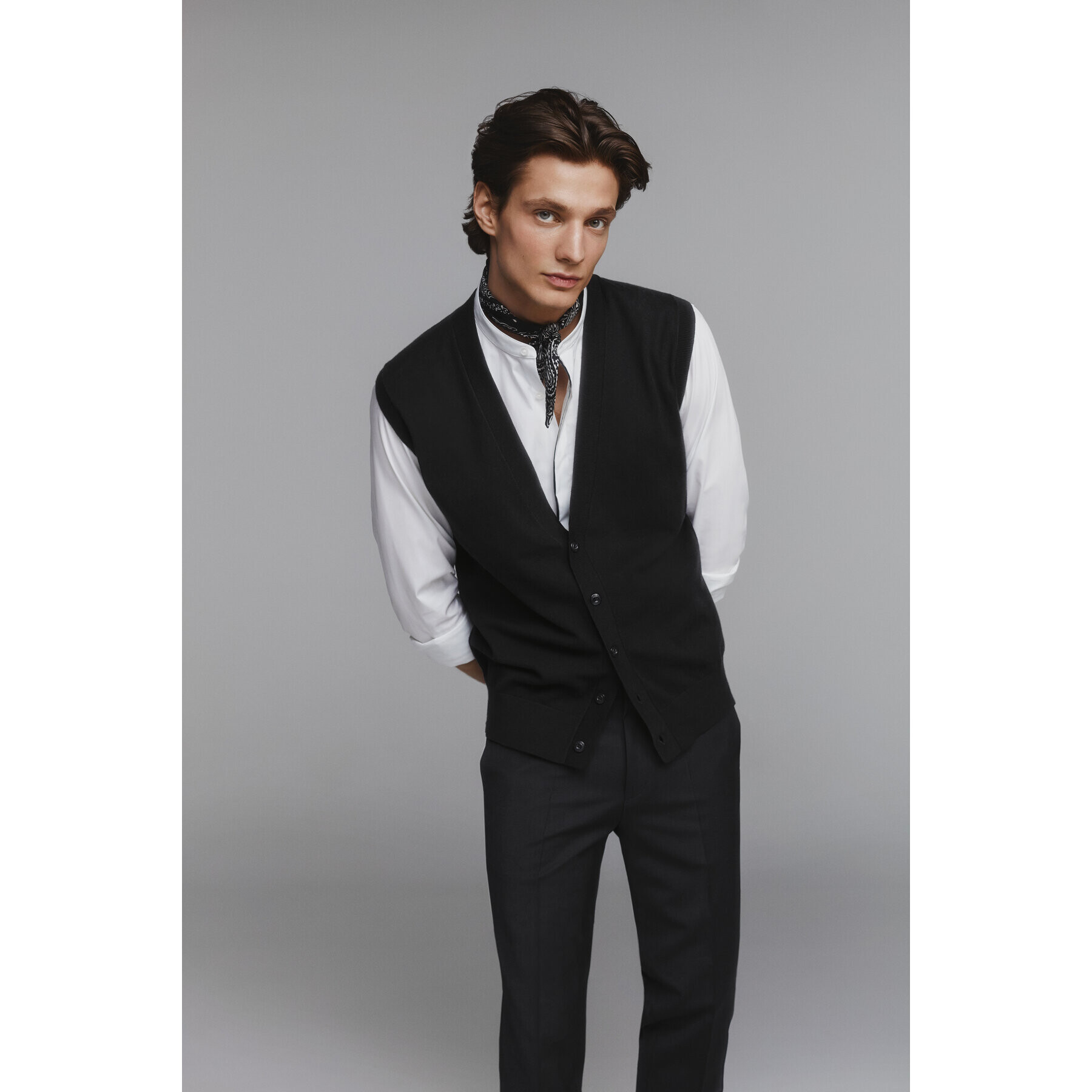 Hugo Oblek 50450994 Černá Extra Slim Fit - Pepit.cz