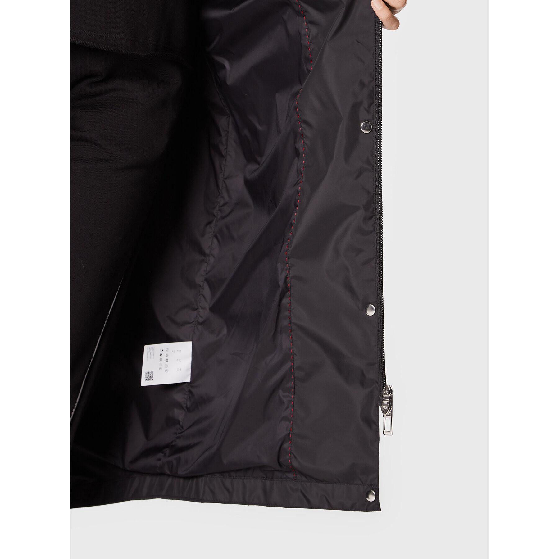 Hugo Parka Fariselle 1 50471520 Černá Regular Fit - Pepit.cz