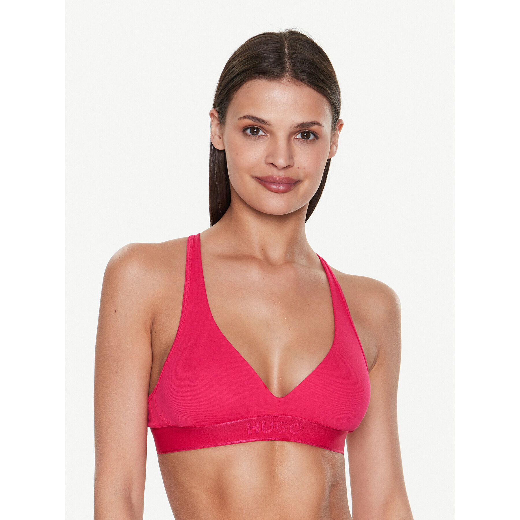 Hugo Podprsenka Bralette 50475537 Růžová - Pepit.cz