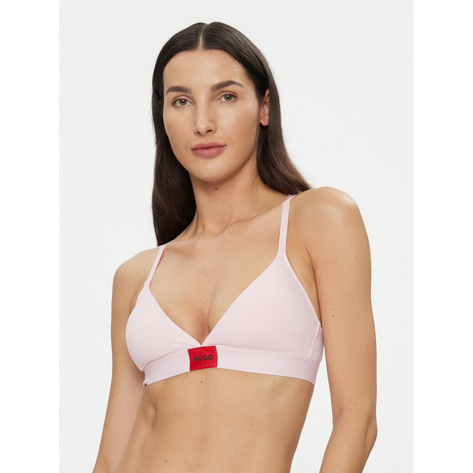 Hugo Podprsenka Bralette Red Label 50503098 Růžová - Pepit.cz