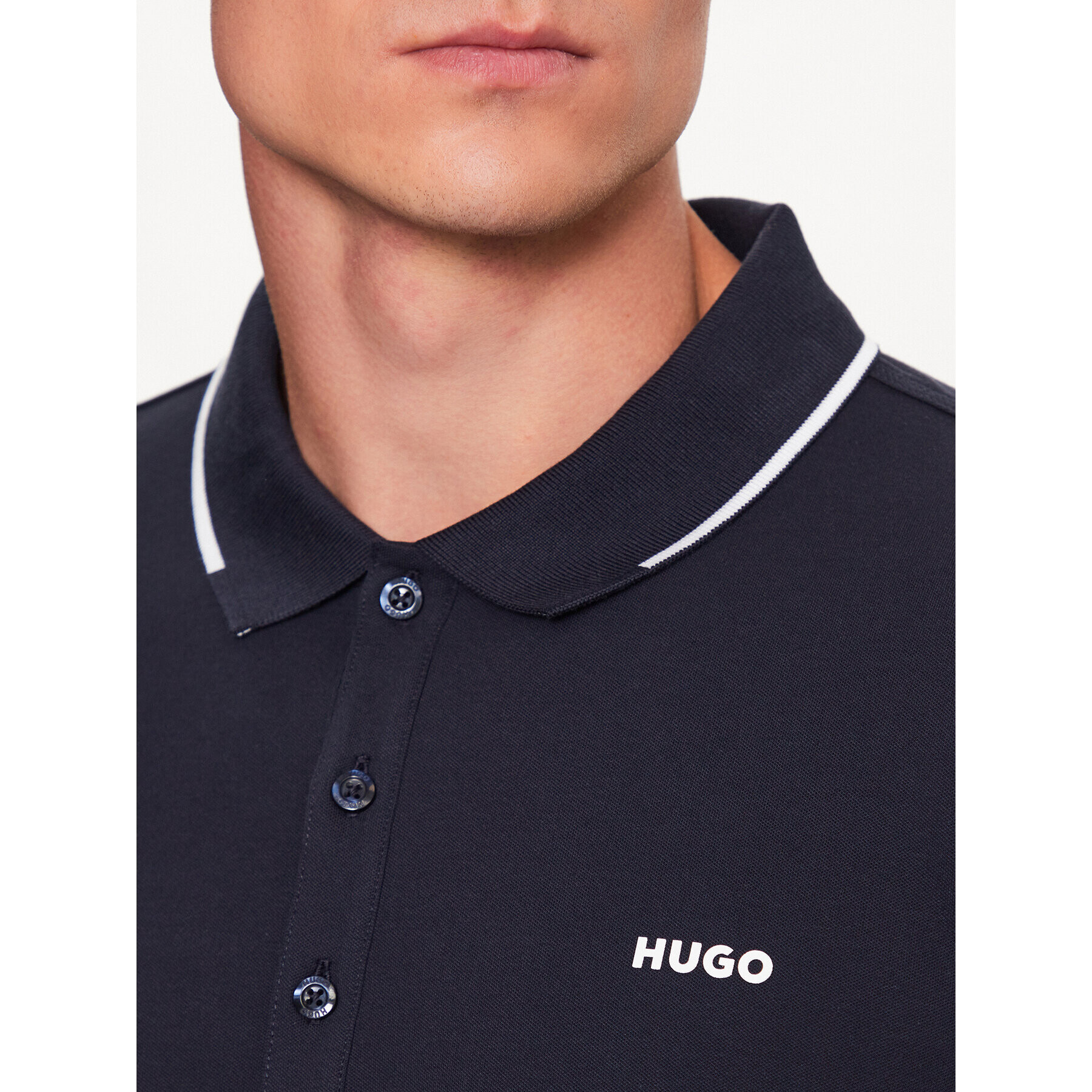 Hugo Polokošile 50467344 Tmavomodrá Slim Fit - Pepit.cz