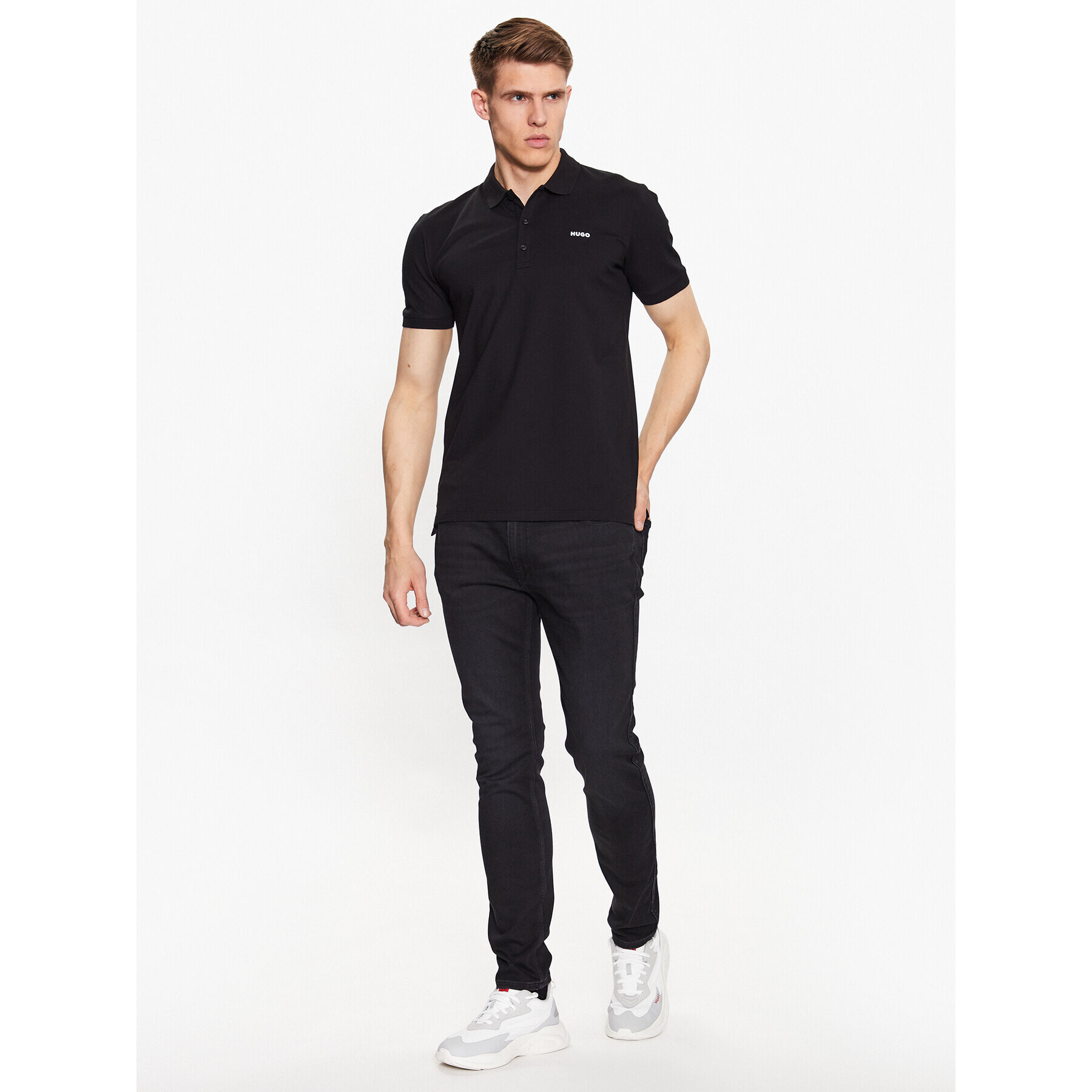 Hugo Polokošile 50470547 Černá Slim Fit - Pepit.cz