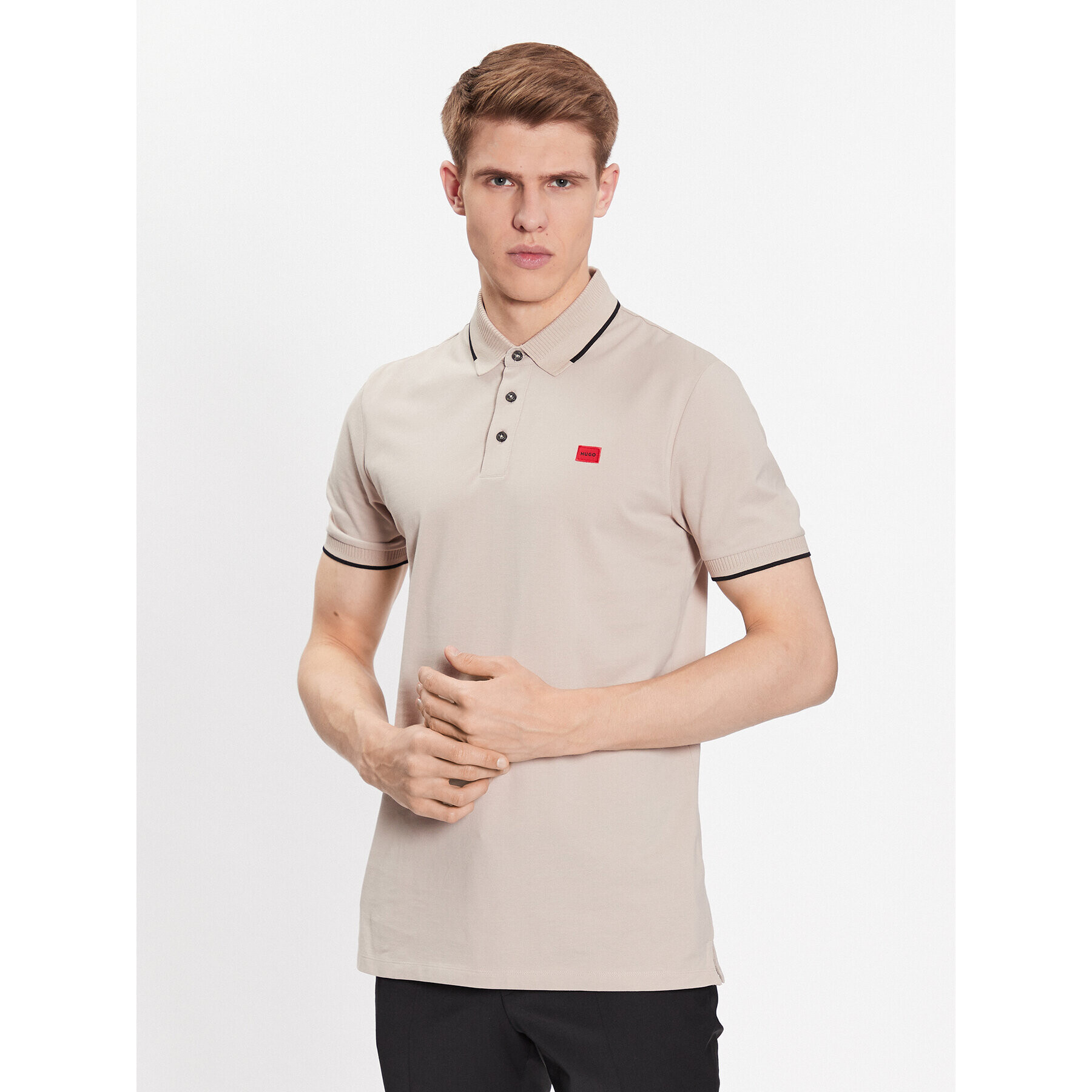 Hugo Polokošile 50490775 Béžová Slim Fit - Pepit.cz