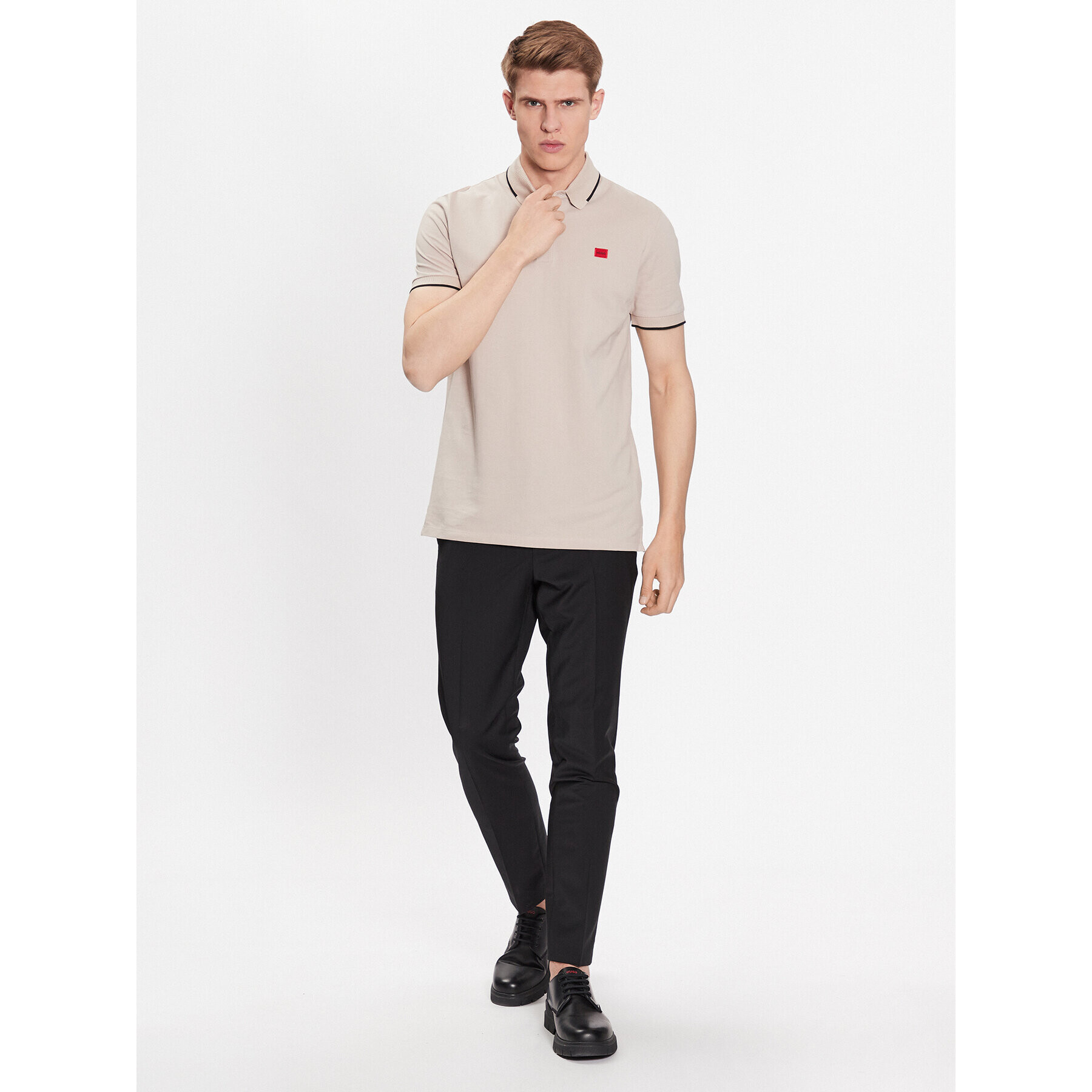 Hugo Polokošile 50490775 Béžová Slim Fit - Pepit.cz