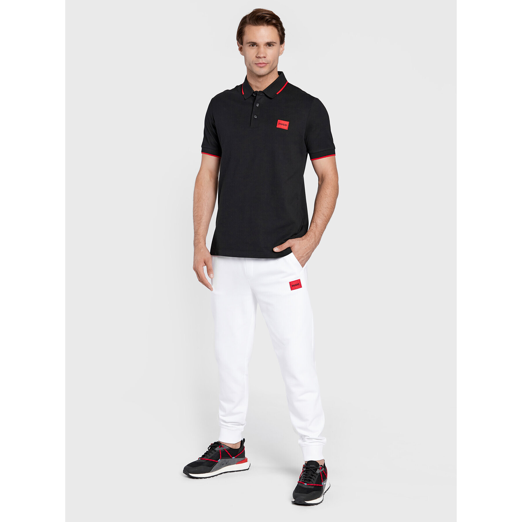 Hugo Polokošile Deresino 50467384 Černá Slim Fit - Pepit.cz