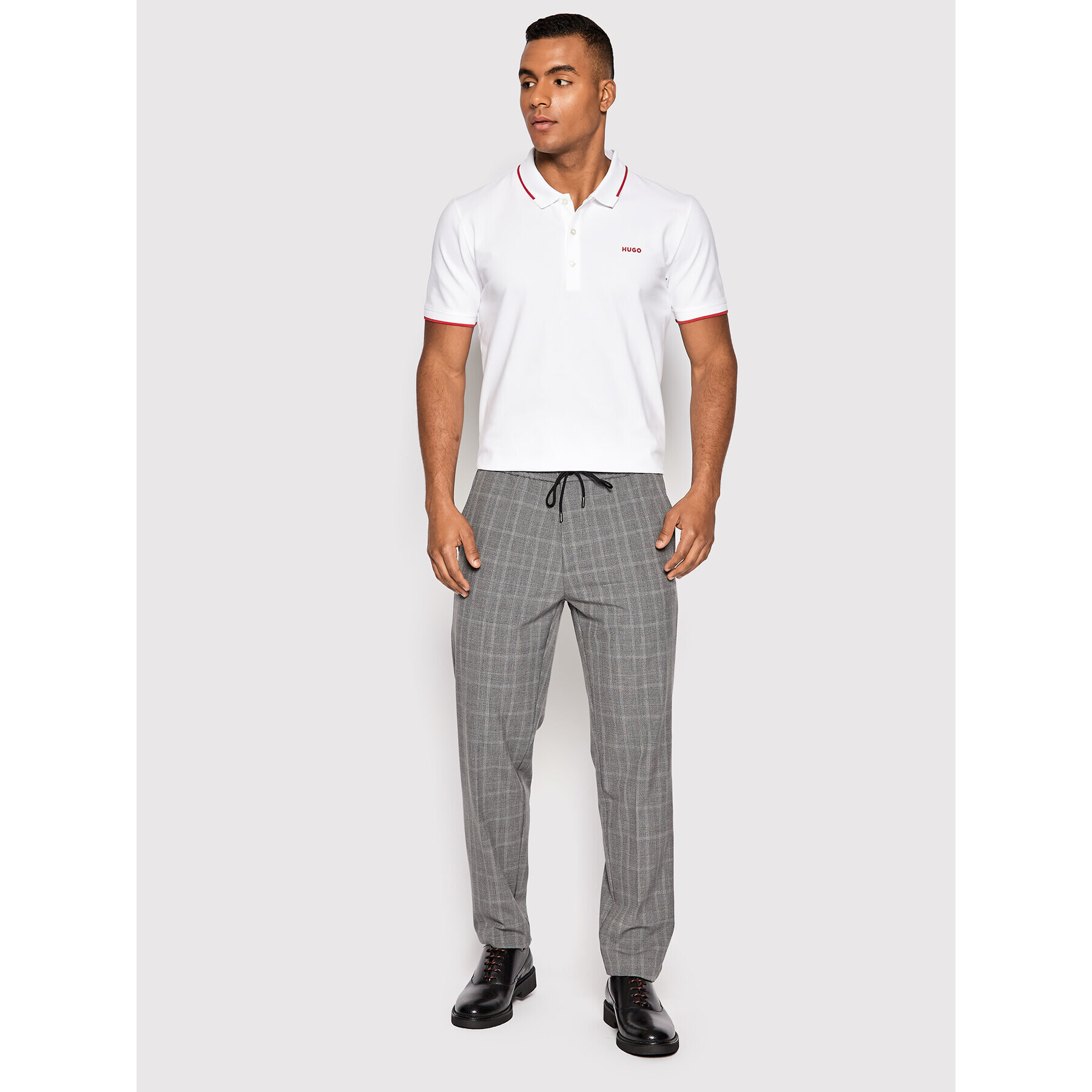 Hugo Polokošile Dinoso222 50467344 Bílá Slim Fit - Pepit.cz