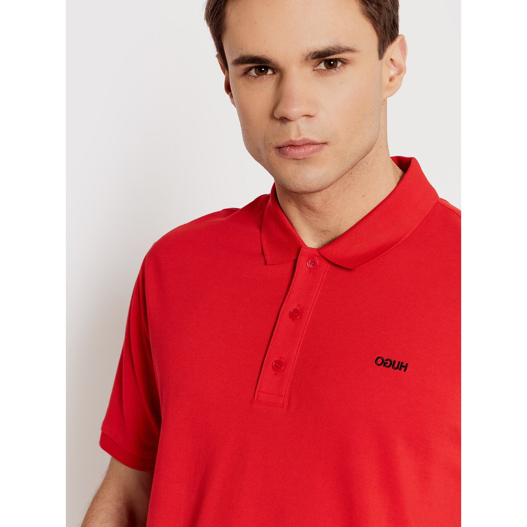 Hugo Polokošile Donos212 50447936 Červená Regular Fit - Pepit.cz