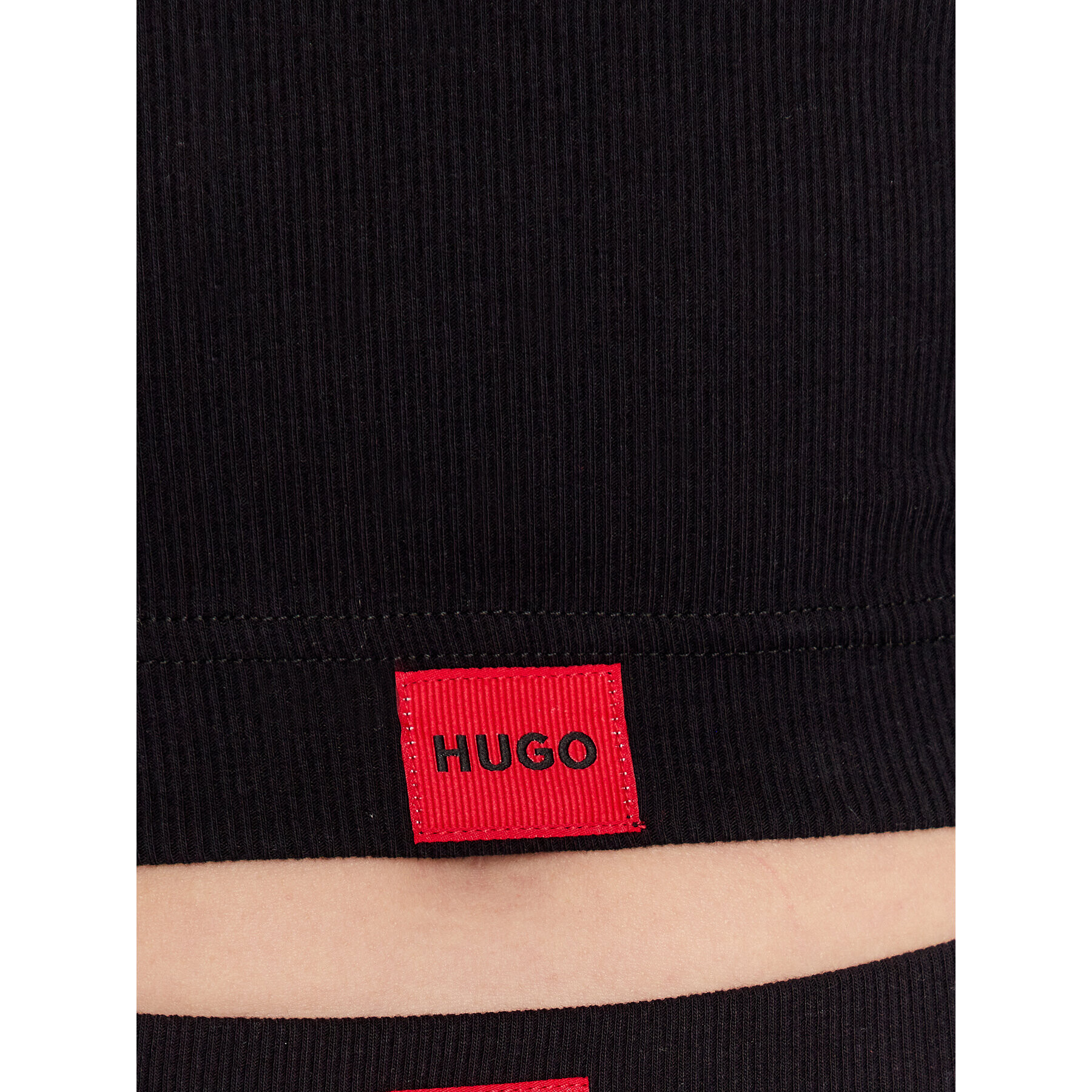 Hugo Pyžamový top 50490639 Černá Slim Fit - Pepit.cz