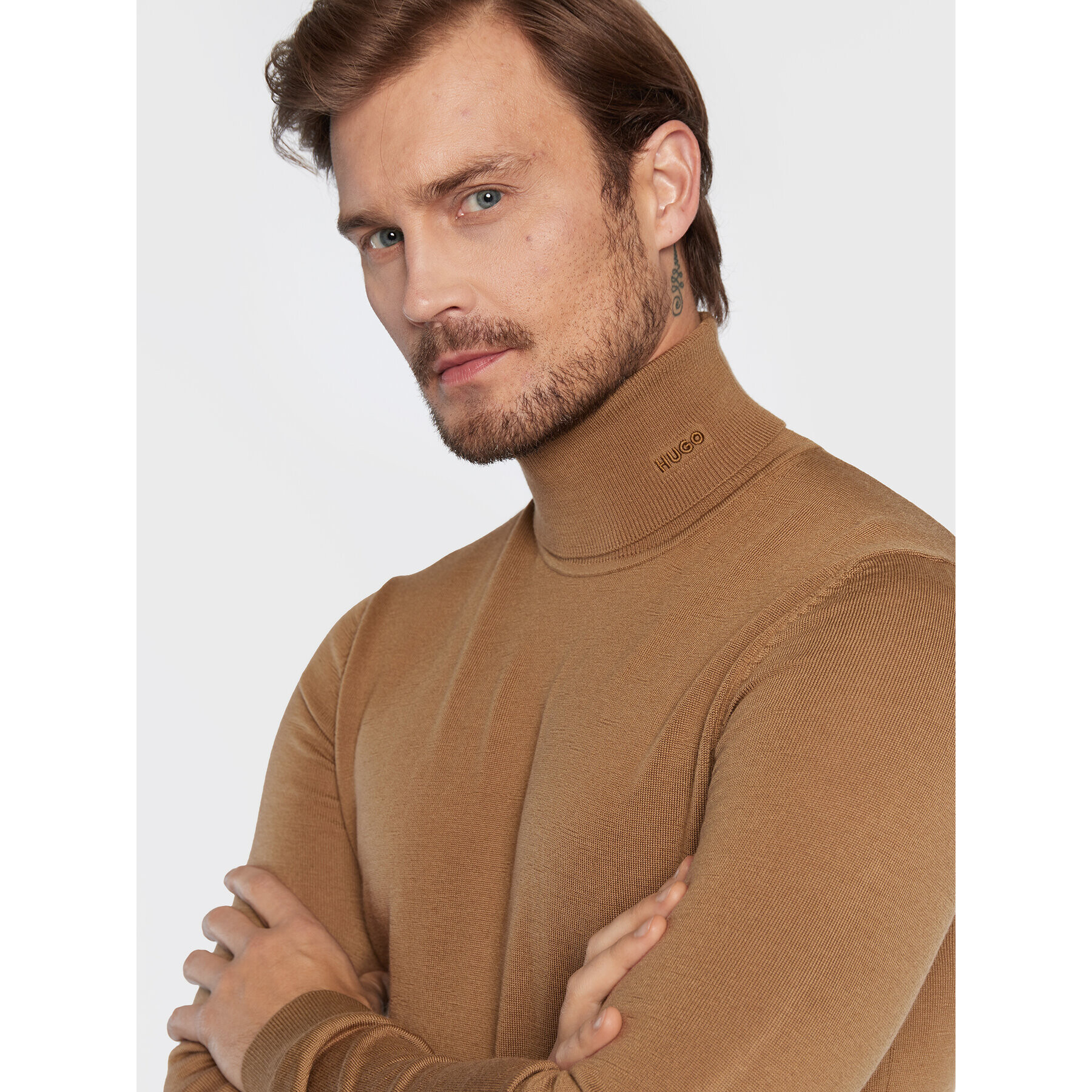 Hugo Rolák San Thomas-M 50474174 Béžová Slim Fit - Pepit.cz