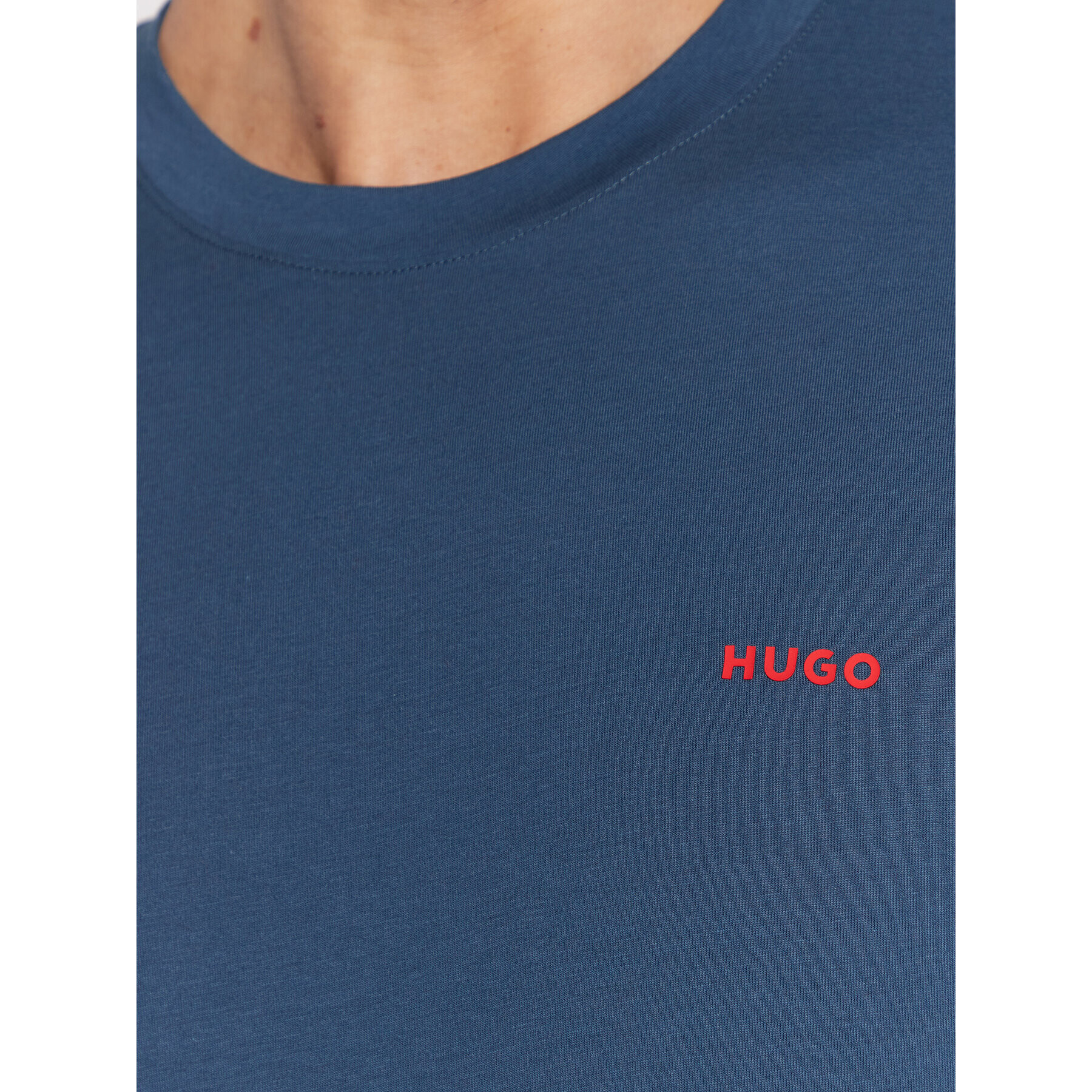 Hugo S dlouhým rukávem Derol222 50466159 Tmavomodrá Regular Fit - Pepit.cz