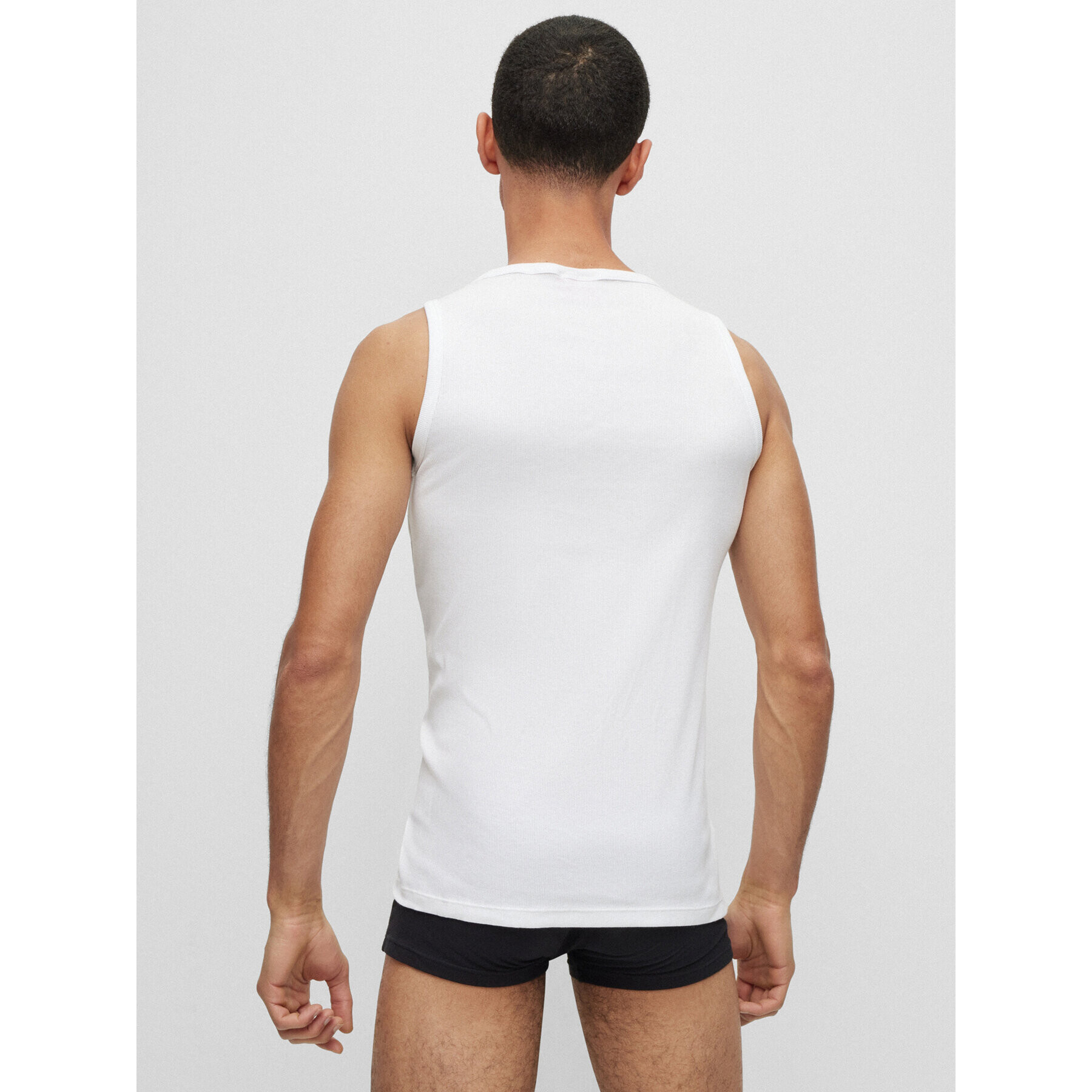 Hugo Sada 2 kusů tank topů 50469790 Bílá Slim Fit - Pepit.cz