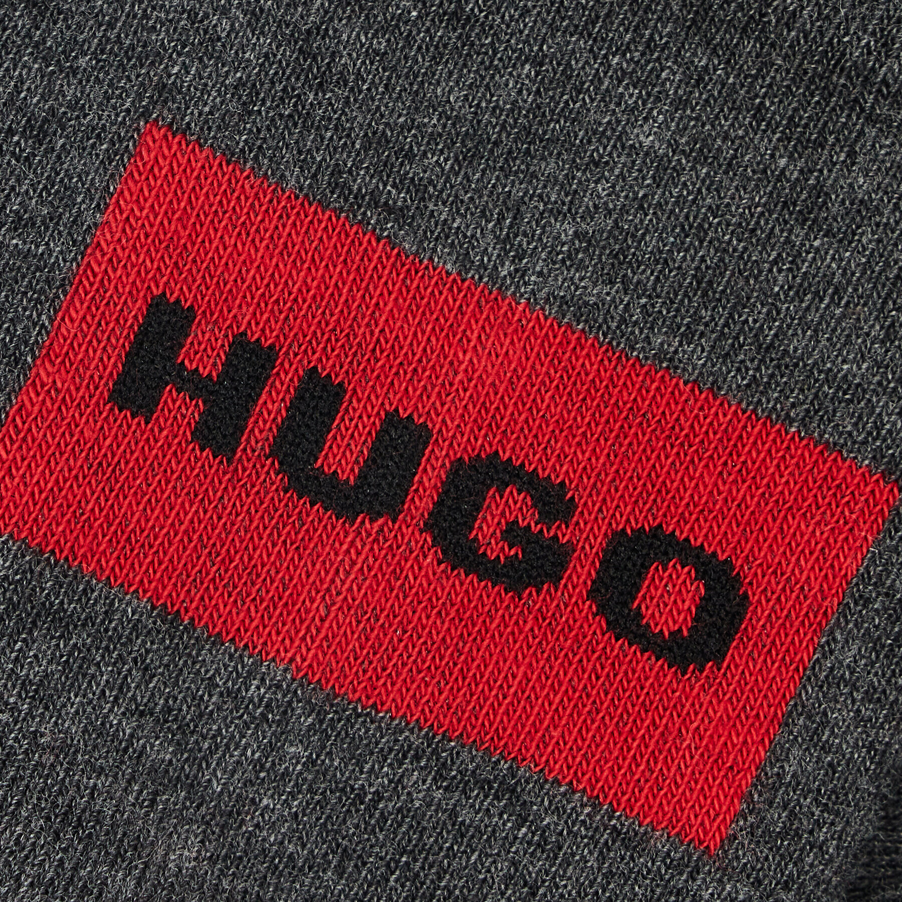 Hugo Sada 2 párů kotníkových ponožek unisex Label 50468123 Šedá - Pepit.cz