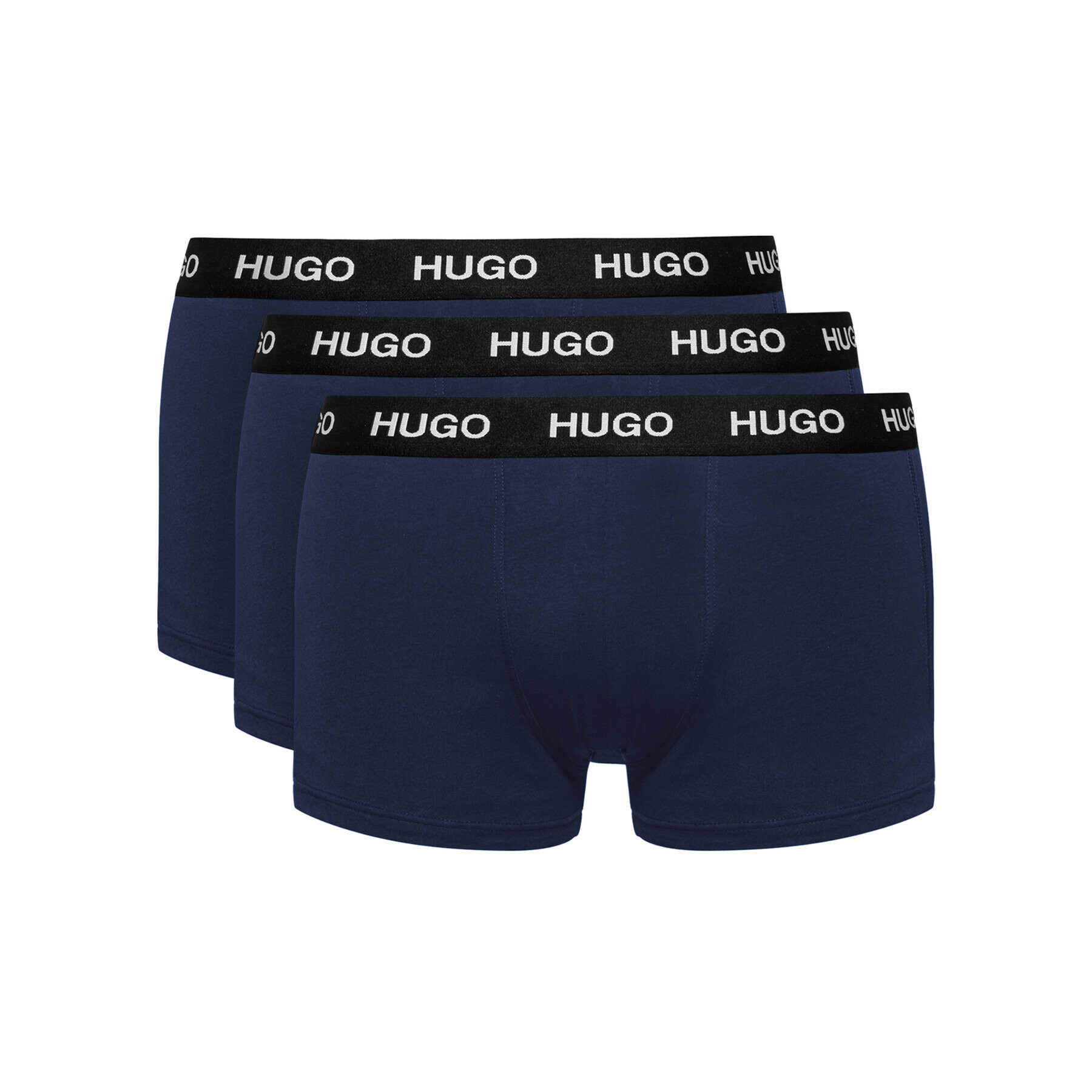 Hugo Sada 3 kusů boxerek Trunk Triplet 50435463 Tmavomodrá - Pepit.cz