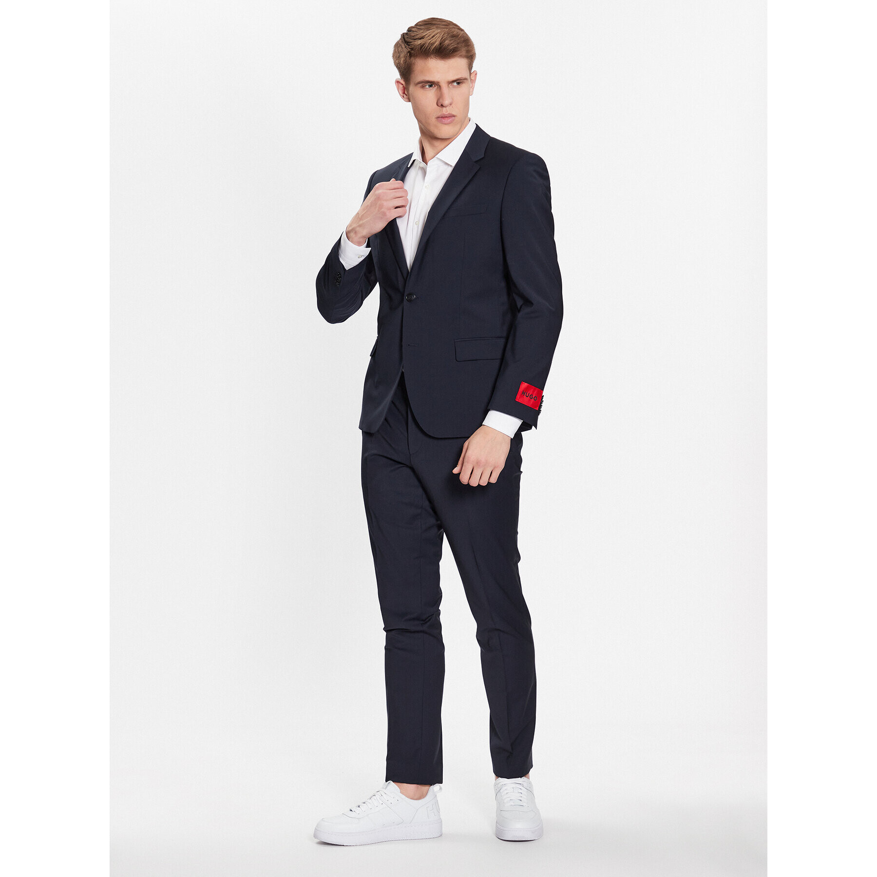 Hugo Sako 50446541 Tmavomodrá Slim Fit - Pepit.cz