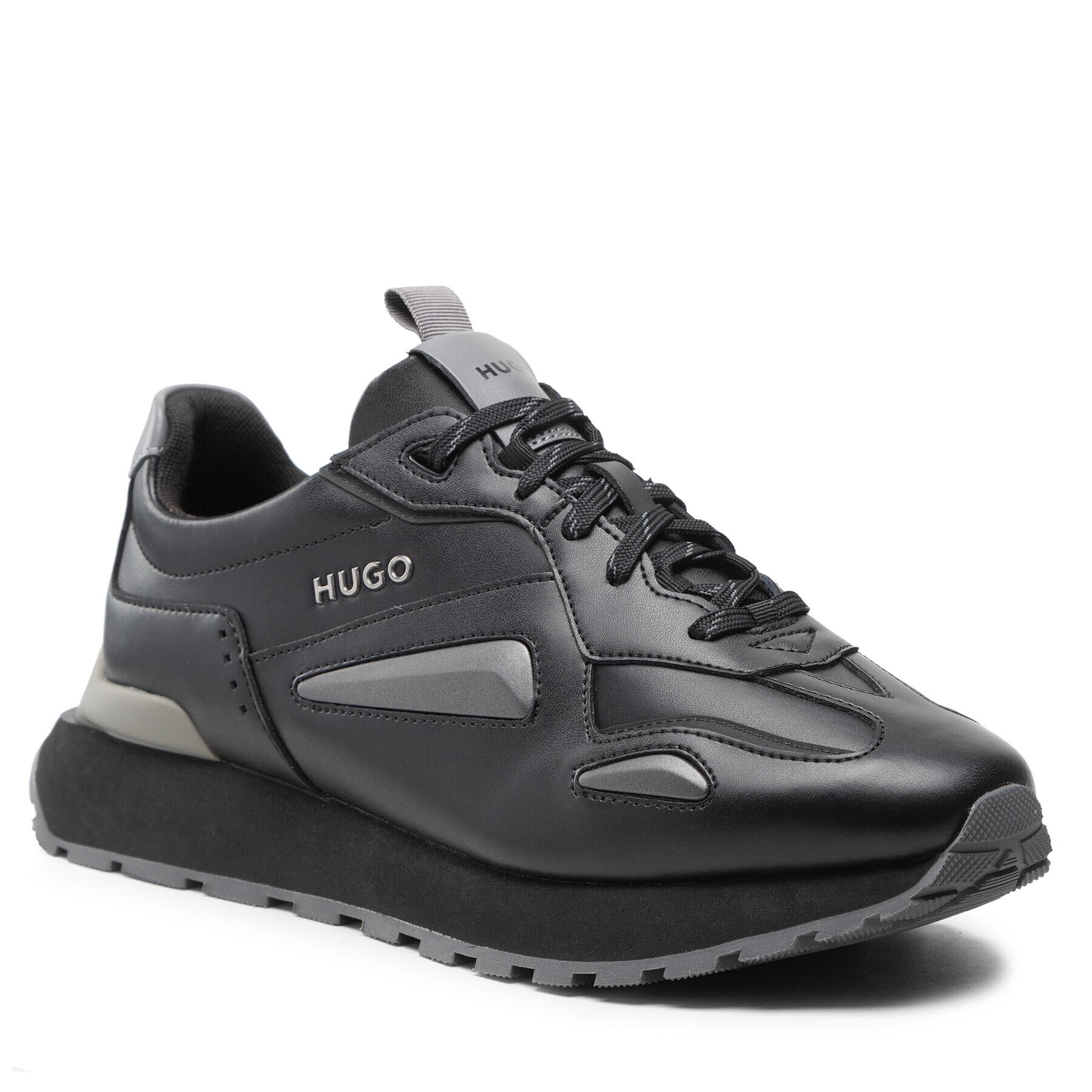 Hugo Sneakersy Cubite Runn 50480462 10228535 01 Černá - Pepit.cz