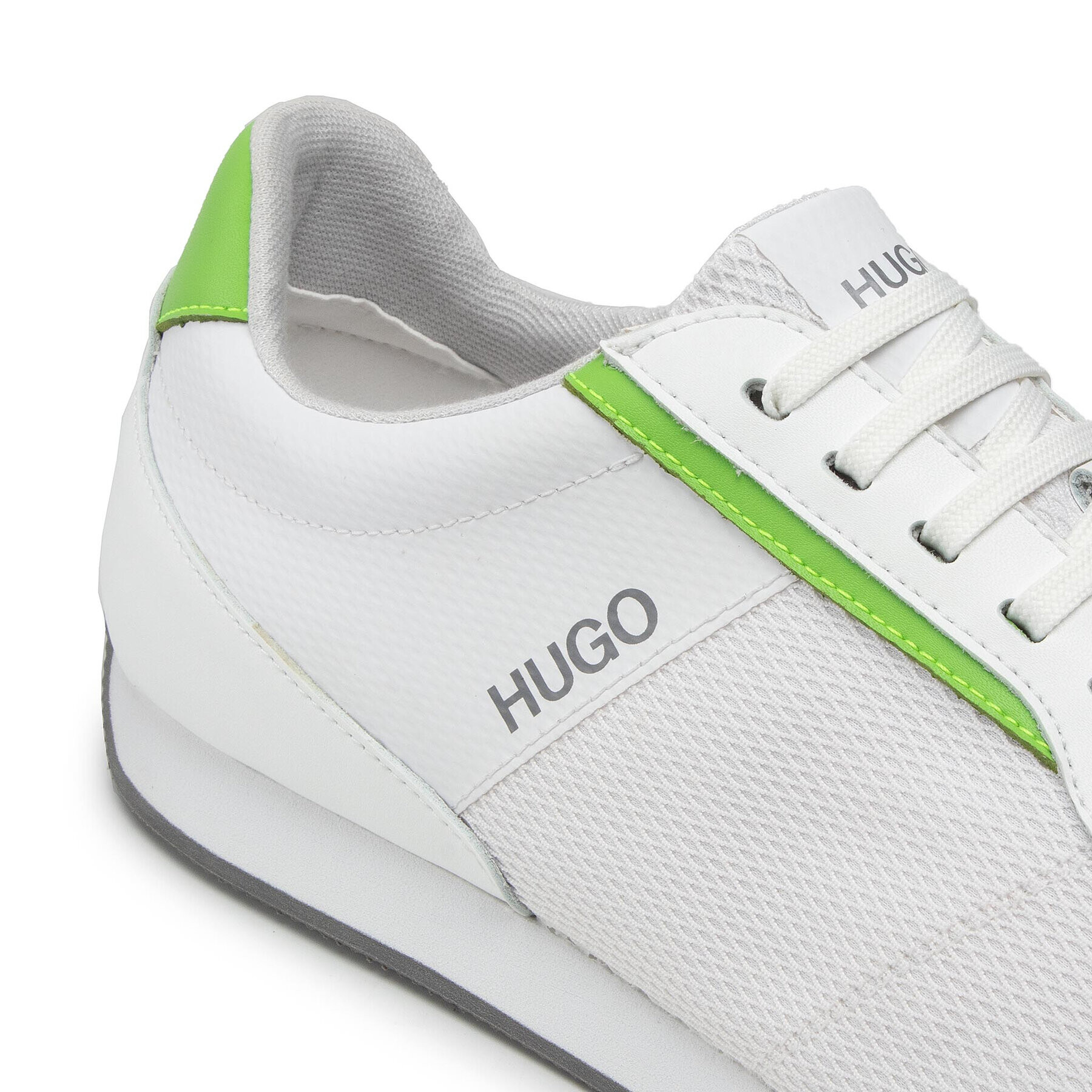 Hugo Sneakersy Cyden 50464630 10216494 01 Bílá - Pepit.cz