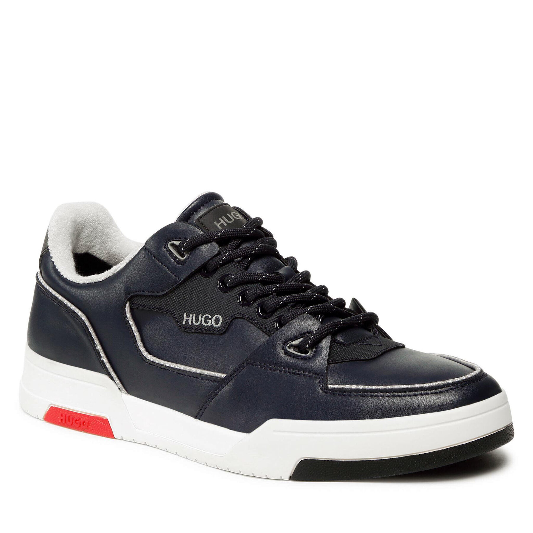 Hugo Sneakersy Seith Tenn 50464663 10240072 01 Tmavomodrá - Pepit.cz