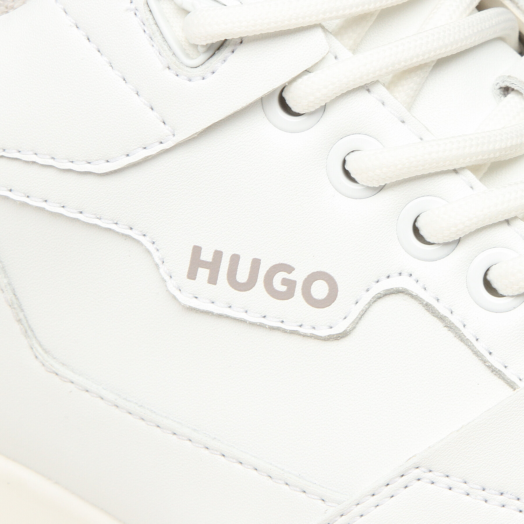 Hugo Sneakersy Seth 50470237 10232547 01 Bílá - Pepit.cz