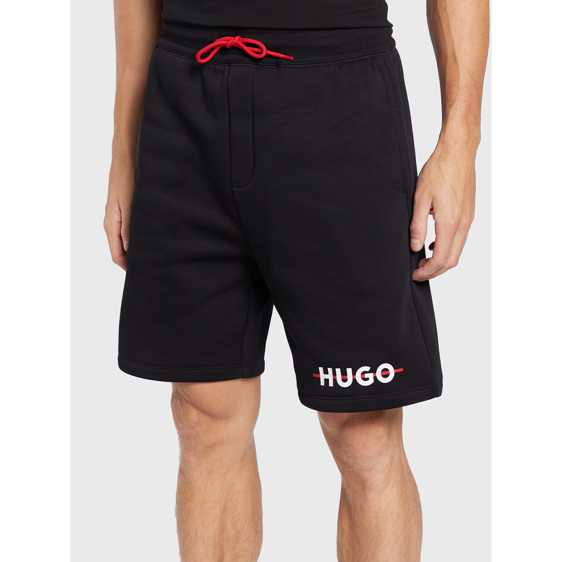 Hugo Sportovní kraťasy Dedford 50481138 Černá Regular Fit - Pepit.cz