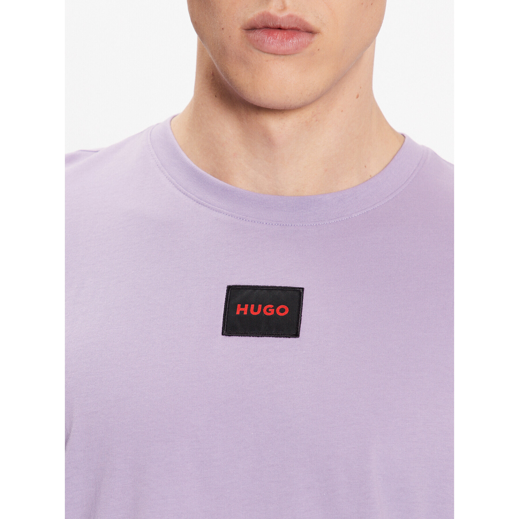 Hugo T-Shirt 50447978 Fialová Regular Fit - Pepit.cz