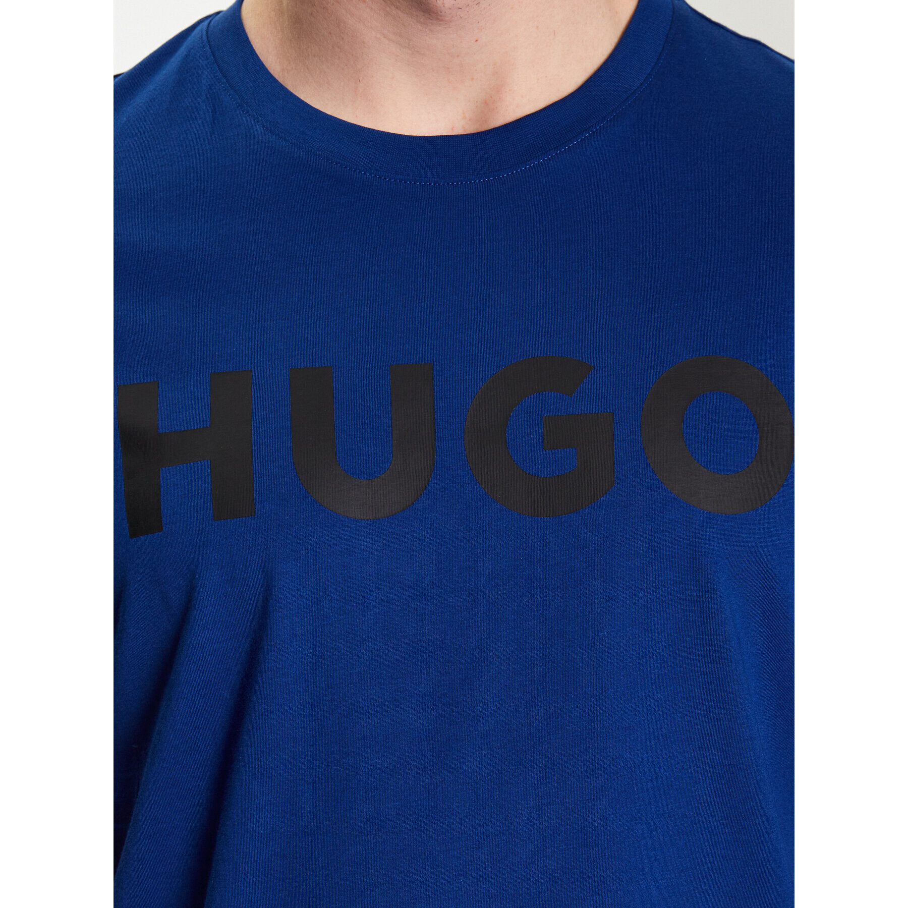 Hugo T-Shirt 50467556 Modrá Regular Fit - Pepit.cz